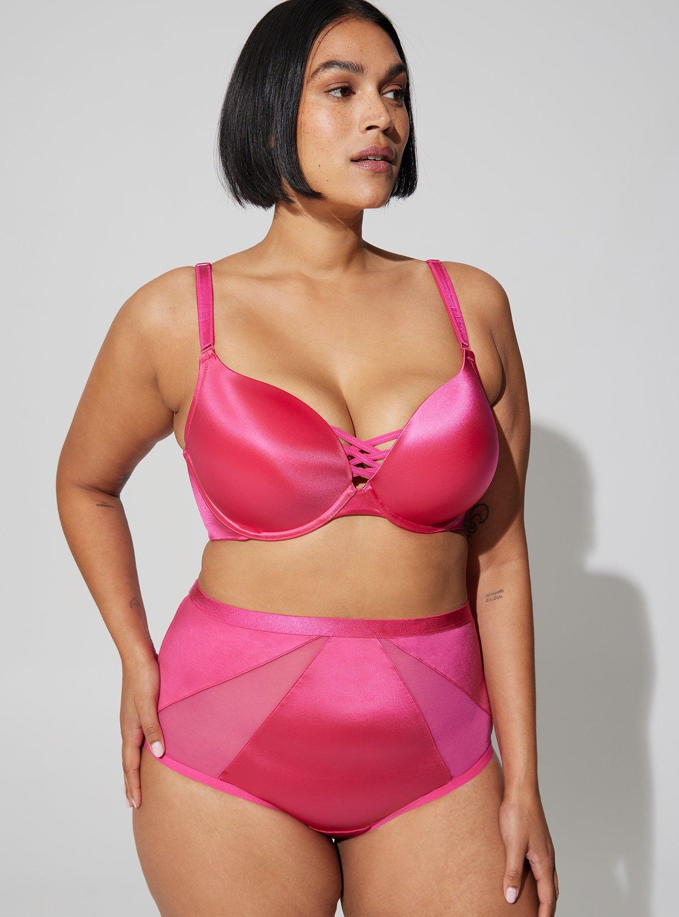 Plus Size - XO Plunge Push-Up Bra - Torrid