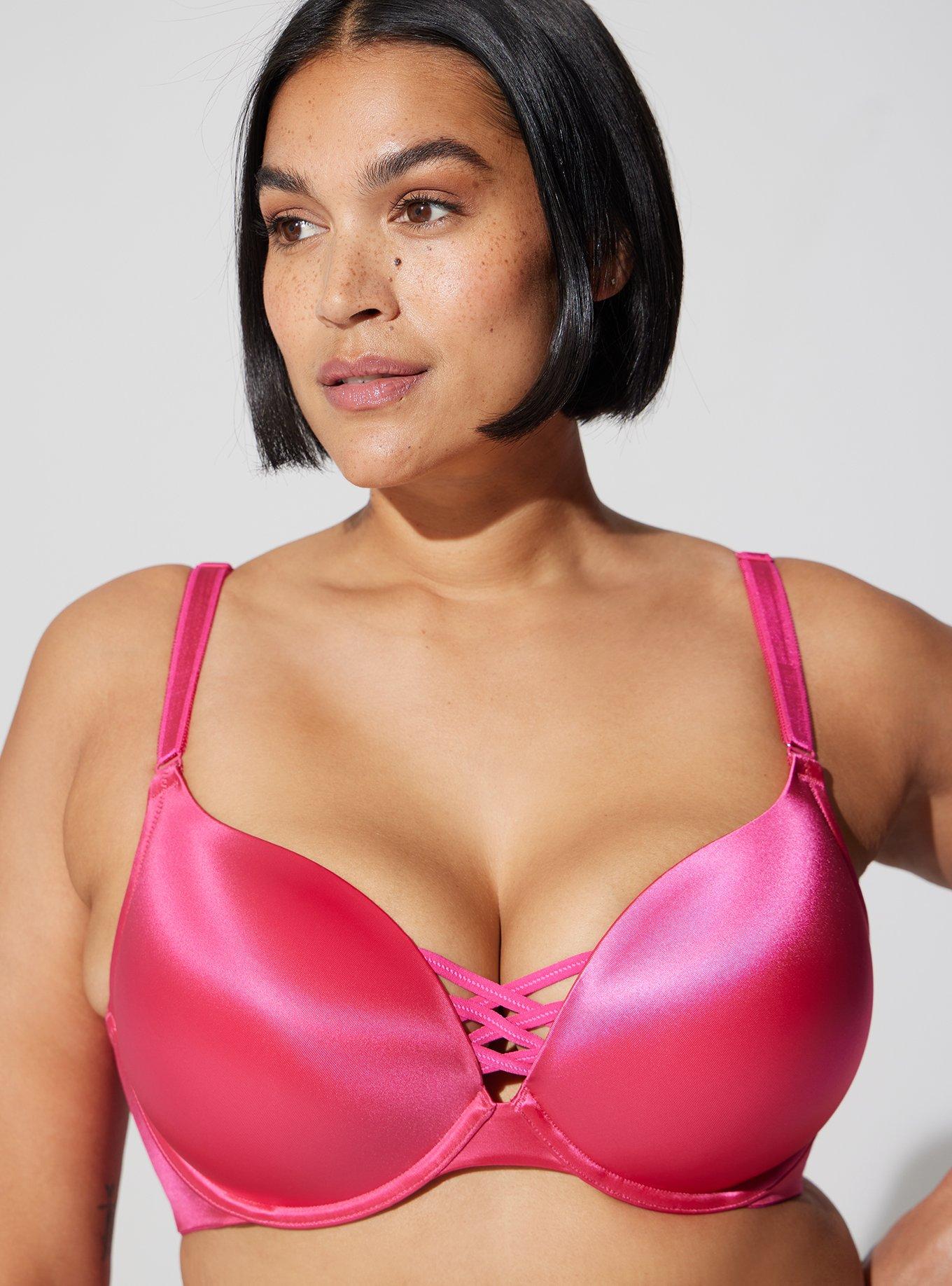 torrid, Intimates & Sleepwear, Torrid Xo Plungepushup Shine 36 Back  Smoothing Bra