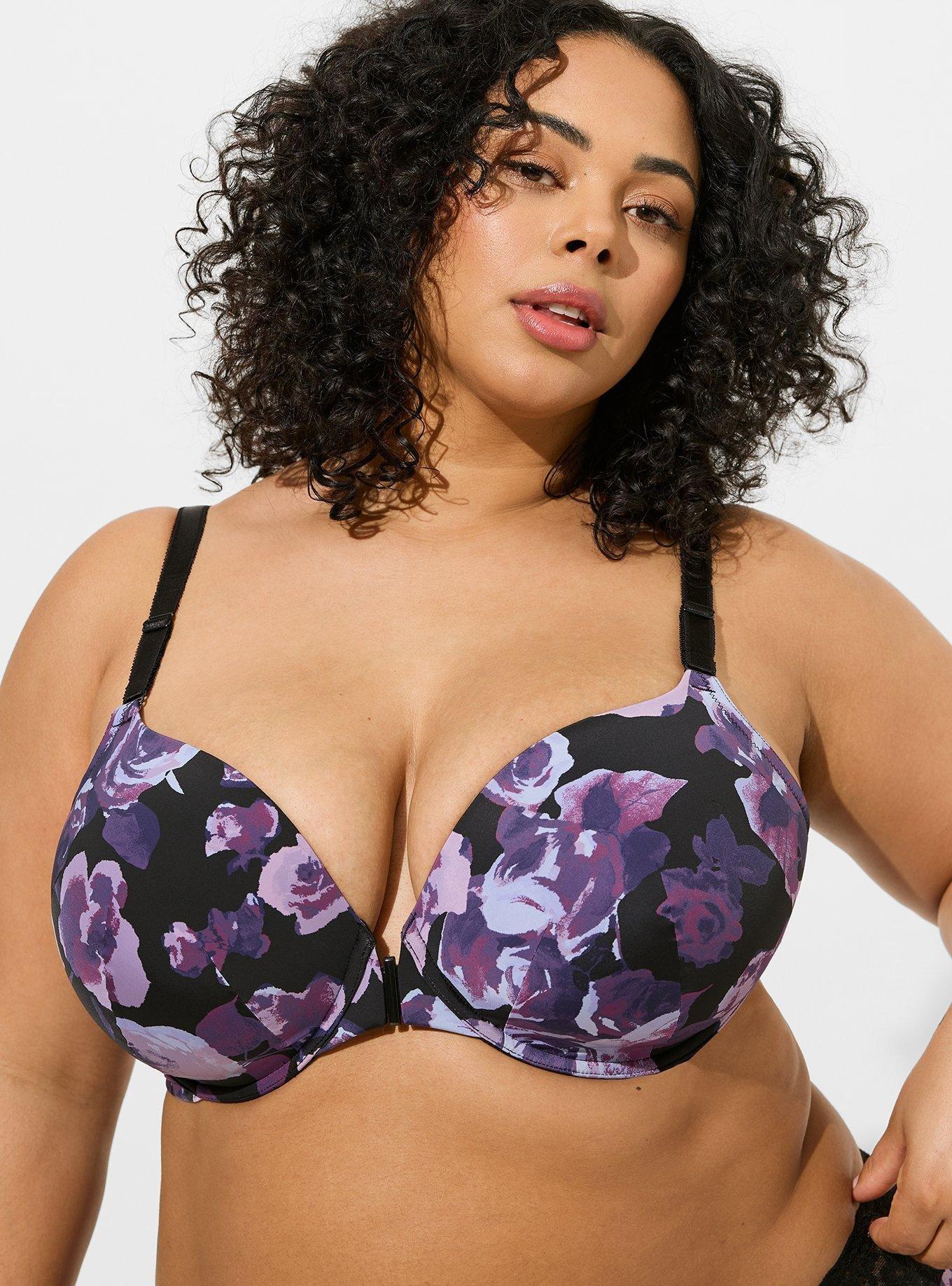 PRETTYWELL Front Closure Bras for Women no Underwire Padded