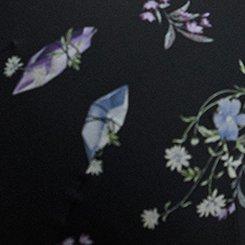 Perfect T-Shirt Front Close Bra, SMALL CRYSTAL GARDEN RICH BLACK, swatch