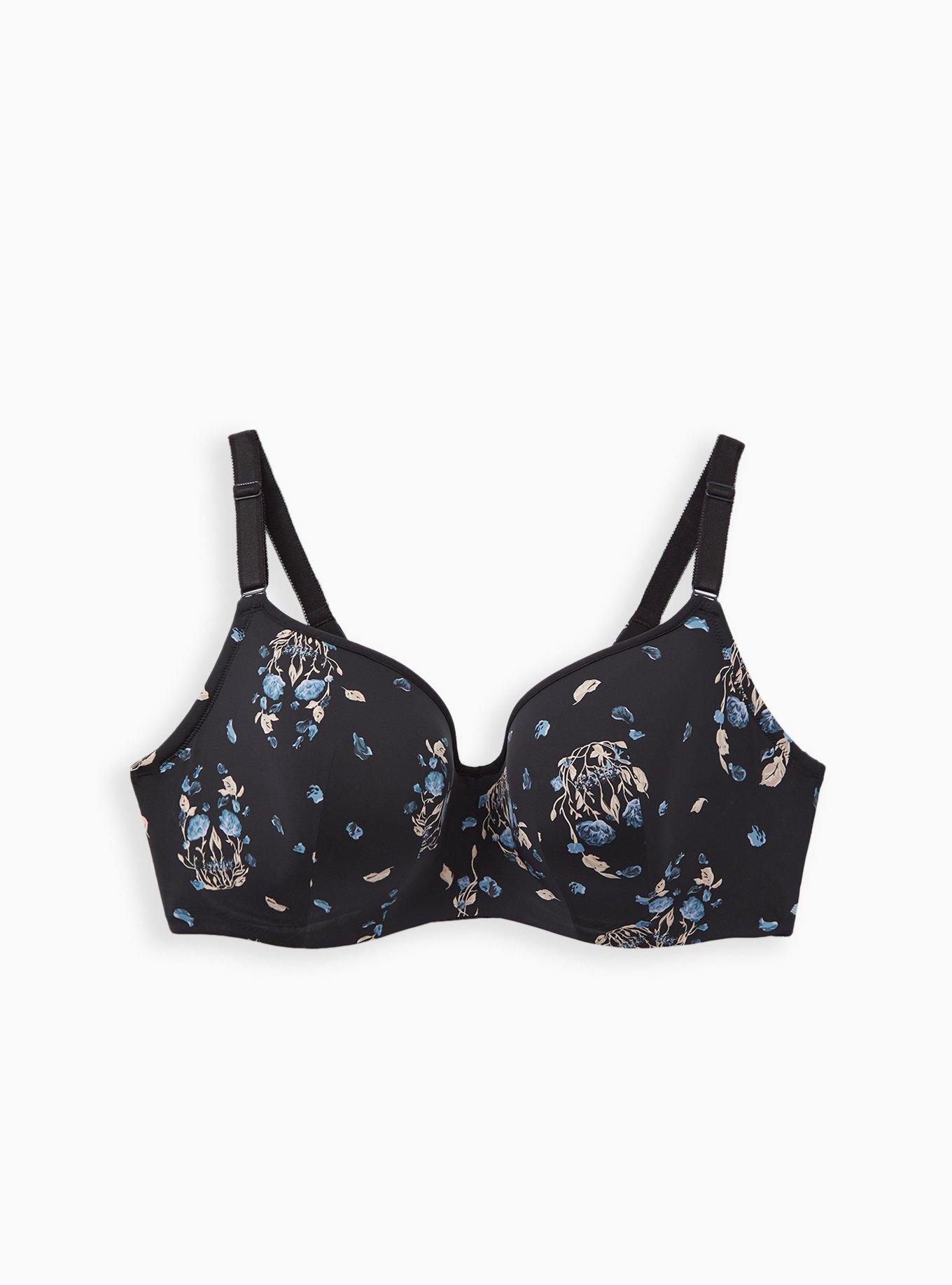 Plus Size FullCoverage Lightly Lined Print 360° Back