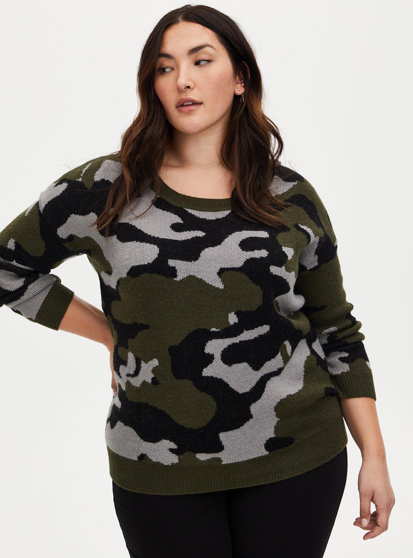 Plus Size - Pullover Drop Shoulder Sweater - Torrid