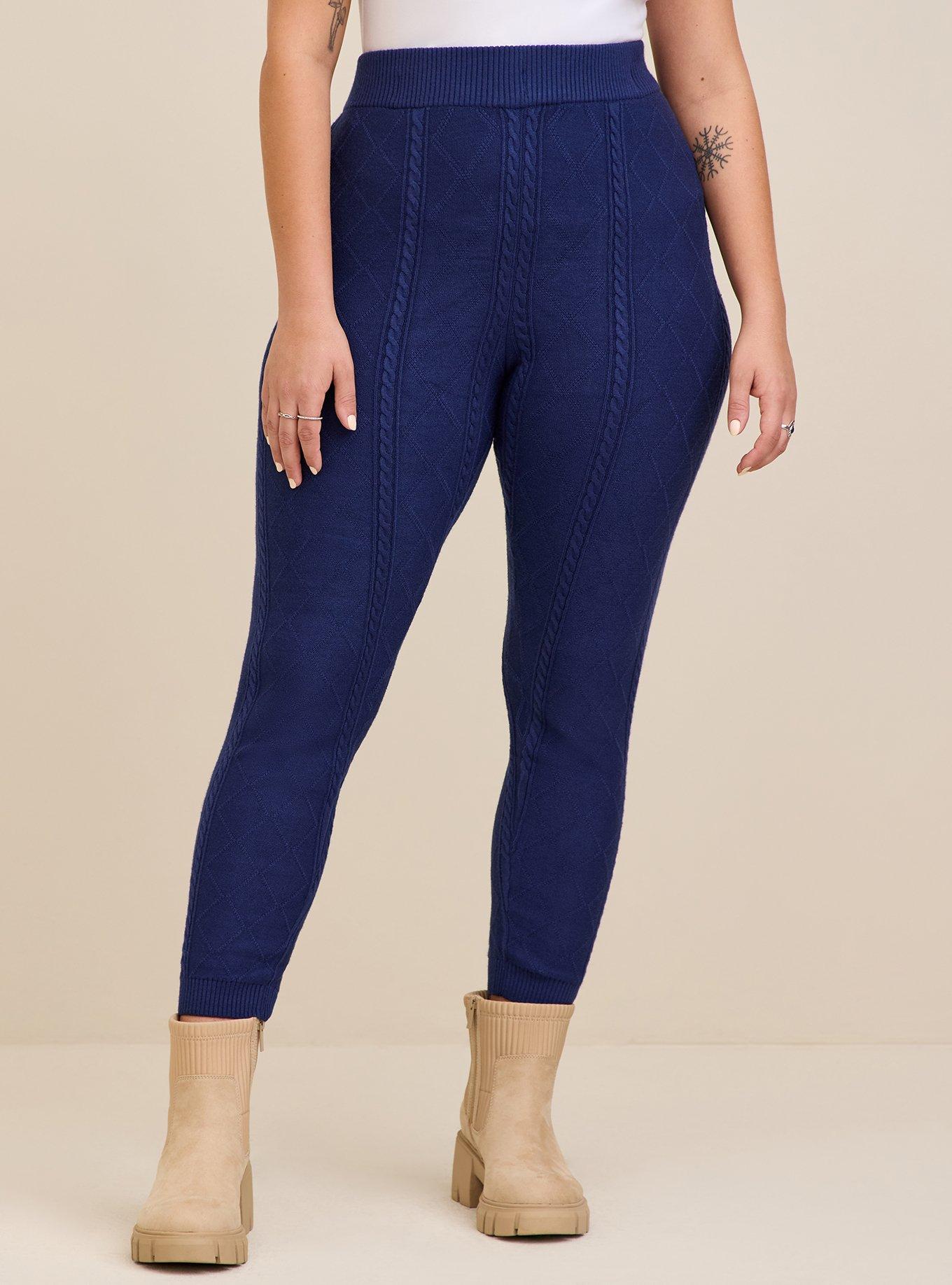 TORRID Full-Length Signature Waist Cable Knit Legging