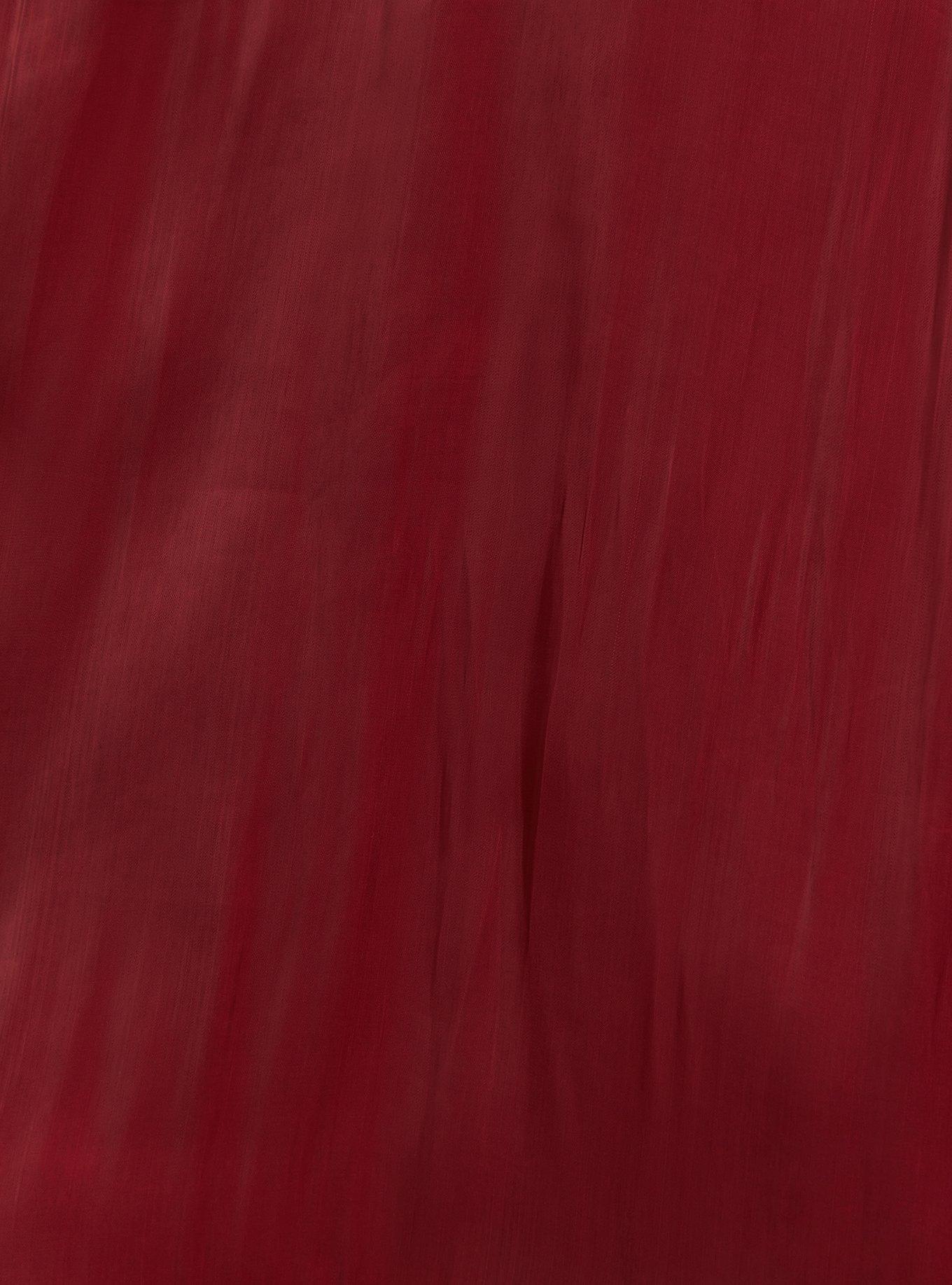 Mini Satin Dress, BIKING RED, alternate
