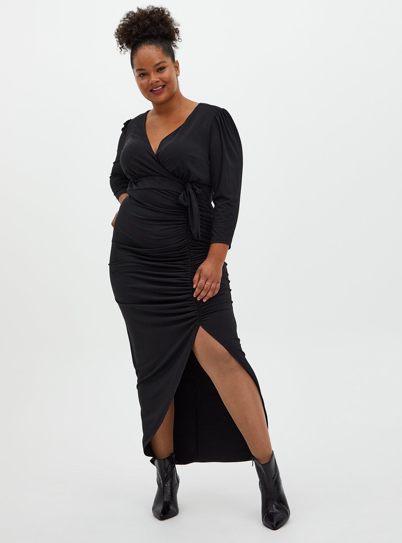 Plus Size - Maxi Studio Knit Hi-Low Dress - Torrid