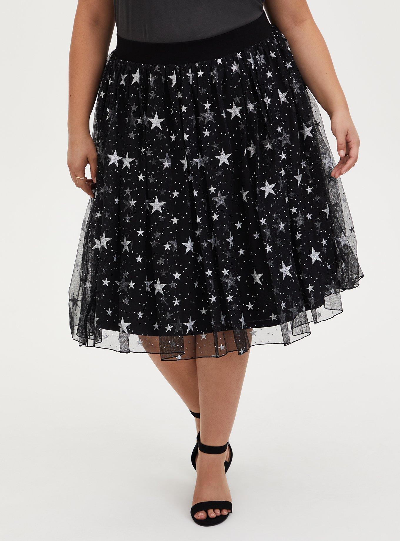 Maxi Black Cotton Mesh Skirt / Long Black Polka Dots Skirt / Casual Black  Skirt -  Israel