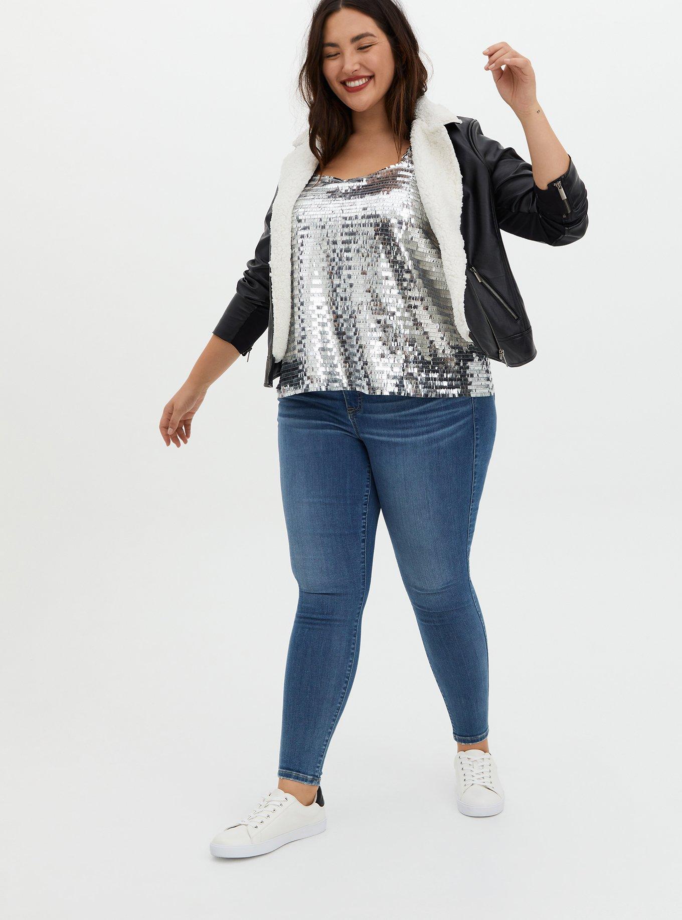 Silver Sequin Midi Tank, SILVER, alternate