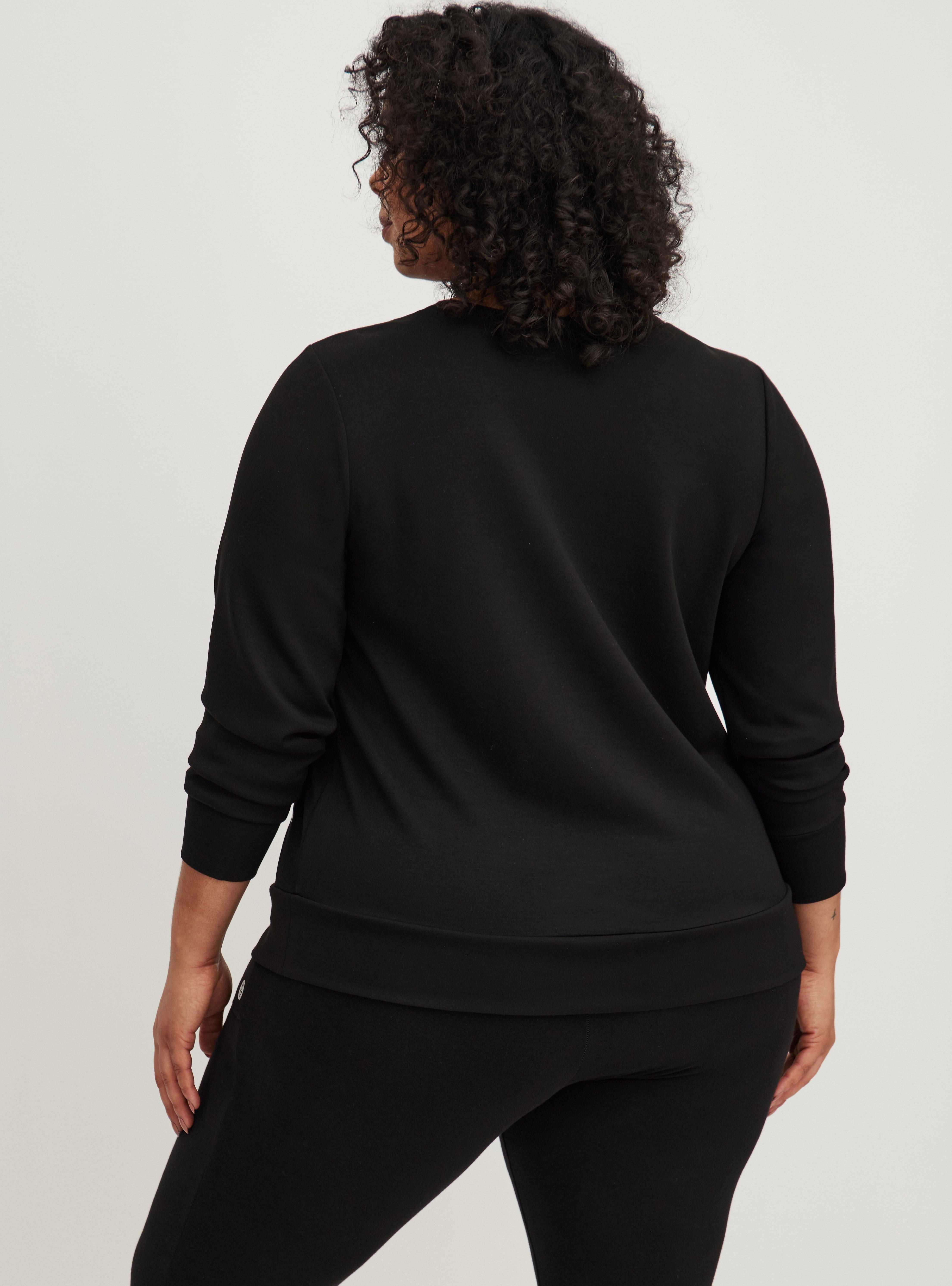 Plus Size - Cupro Long Sleeve Active Sweatshirt - Torrid
