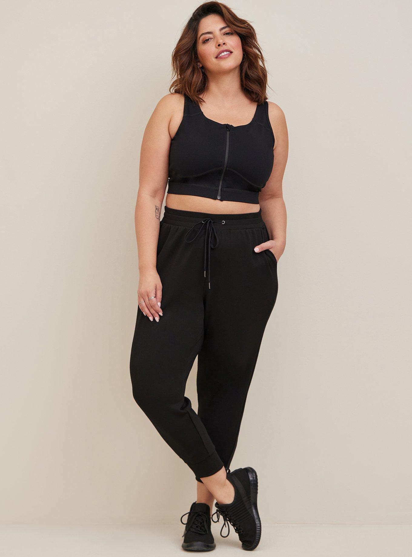 Plus Size - Crop Pull-On Skinny Studio Cupro High-Rise Side Cinch Pant  (Regular) - Torrid