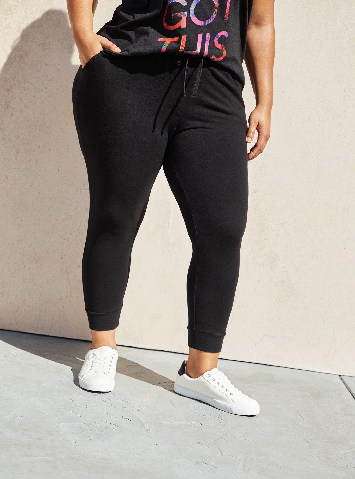 Plus Size - Performance Core Crop V Band Active Legging - Torrid