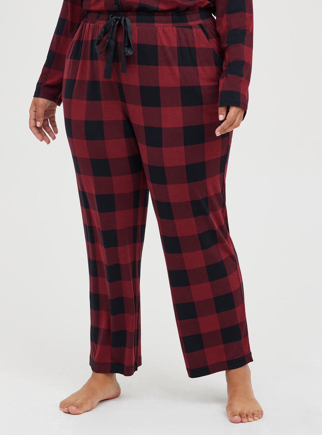 Womens Flannel Pajama Pants -Womens Pajama Pants for Women Soft Comfy Lounge  & Sleep 3-Pack (Available In Plus Size) at  Women's Clothing store