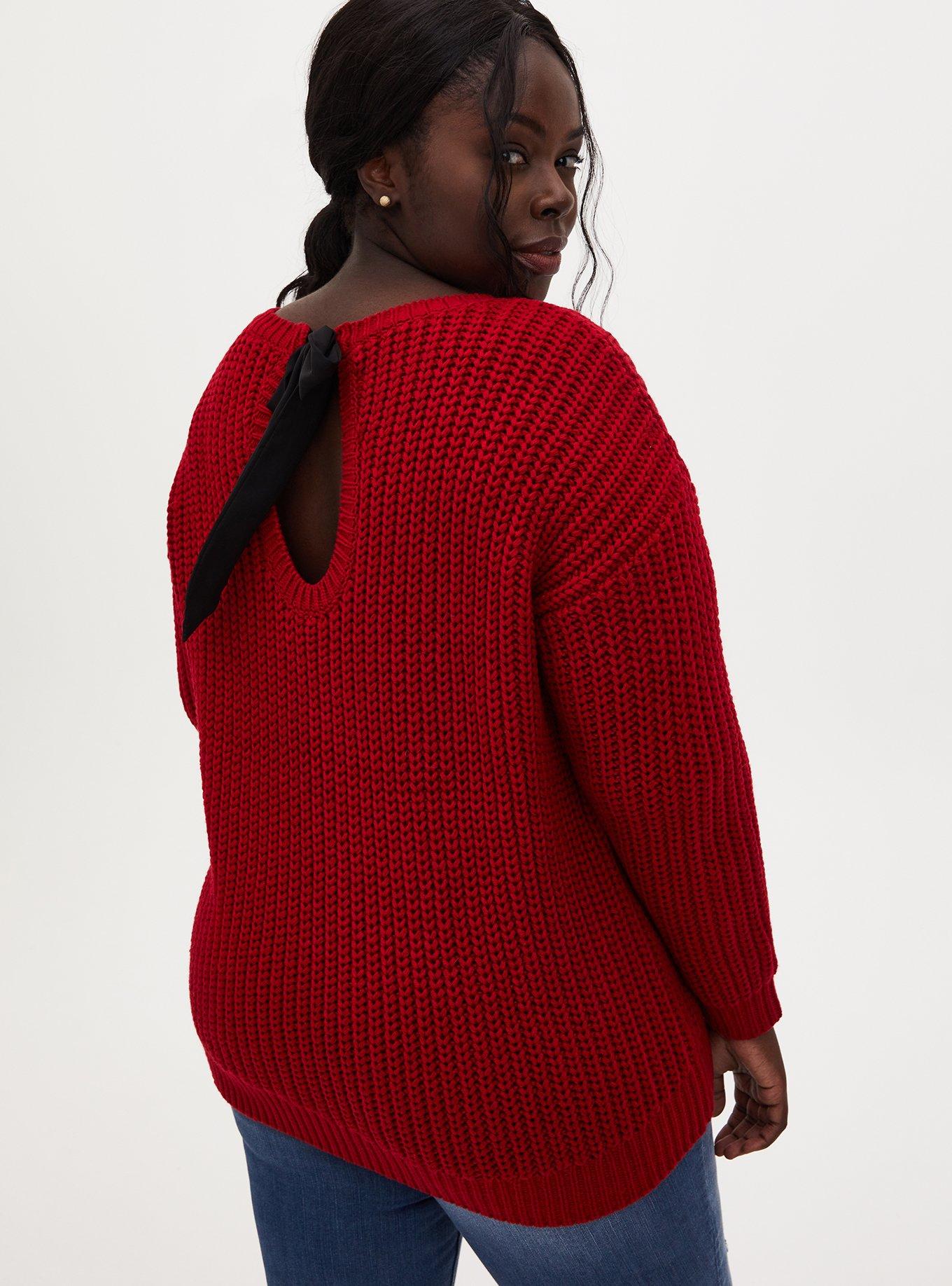 Oversized drop shoulder online sweater