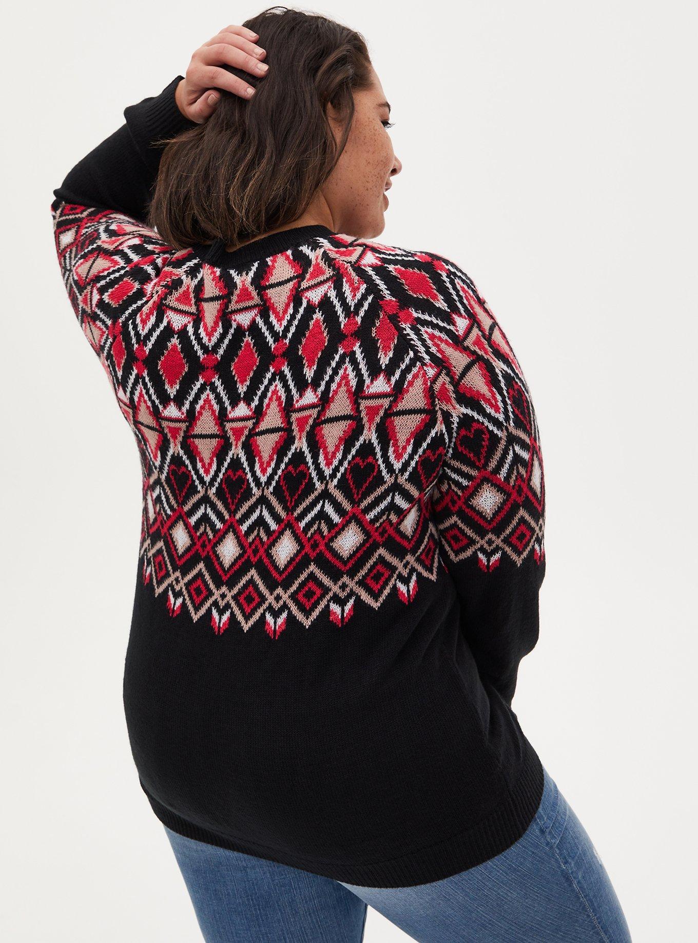 Pullover Crew Neck Sweater, , alternate