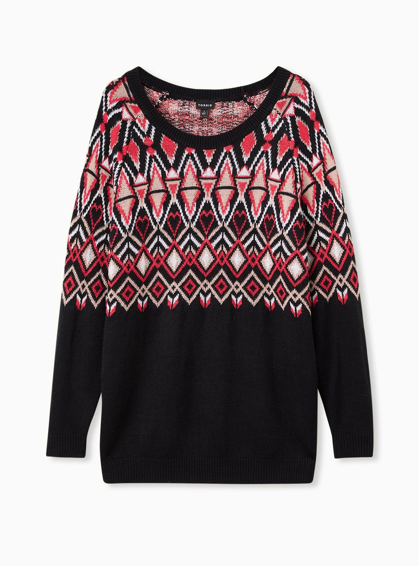 Pullover Crew Neck Sweater, , hi-res