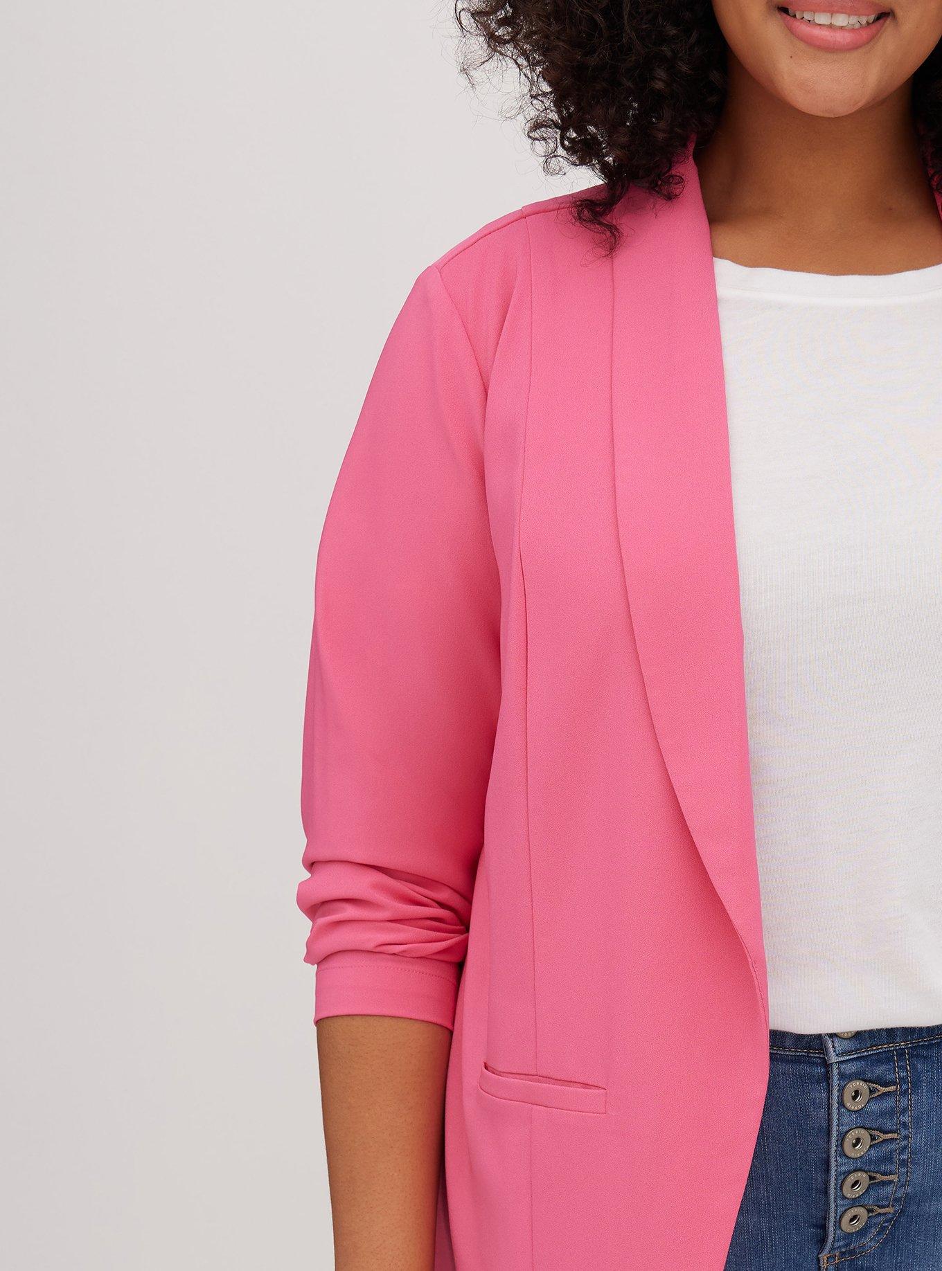 Plus Size Parker Studio Crepe Blazer Torrid