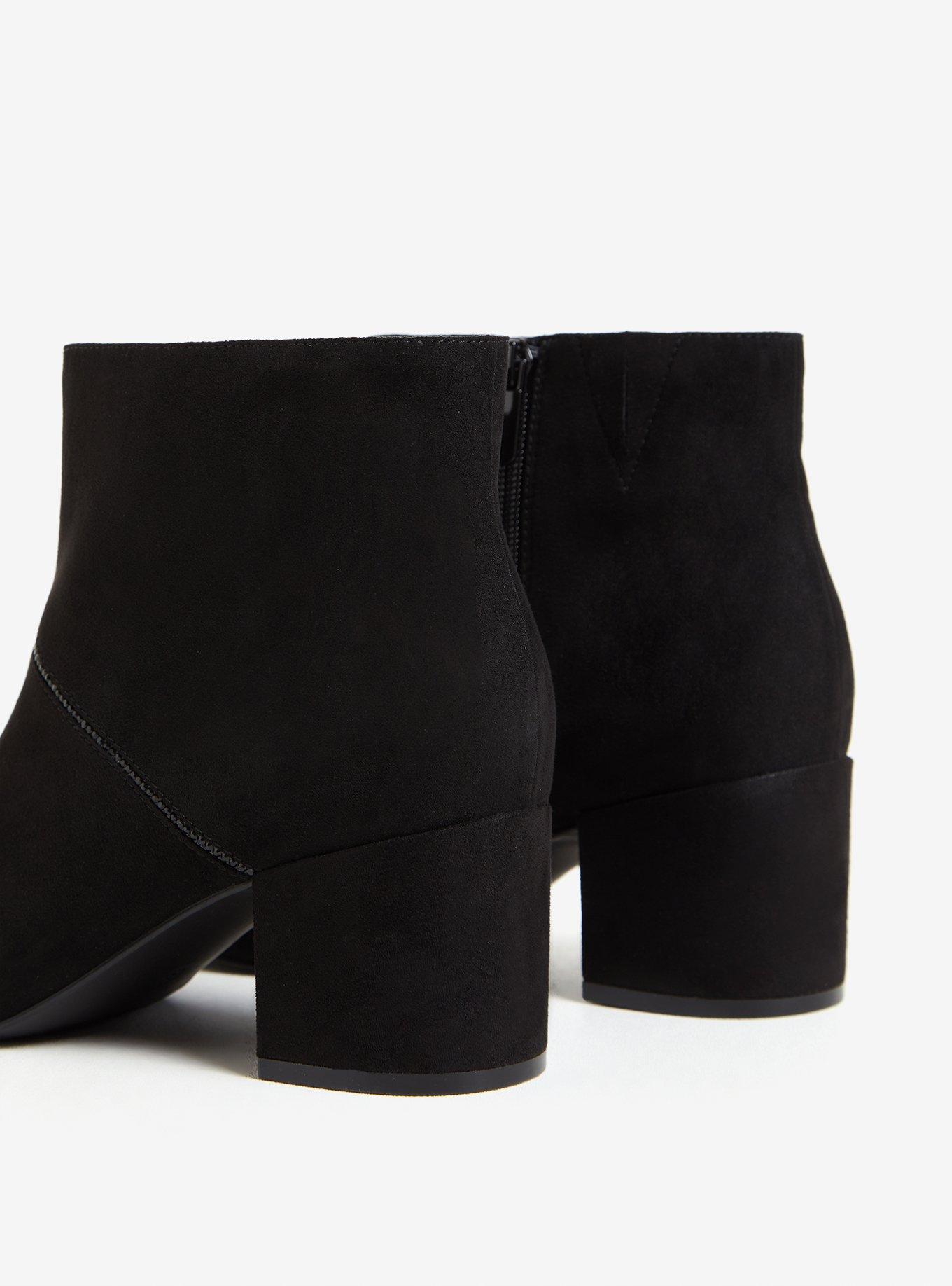 Rhinestone Ankle Bootie (WW), BLACK, alternate