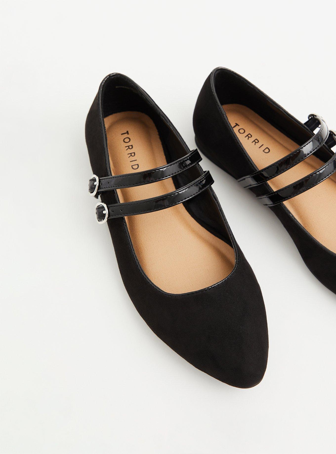 Plus Size - Double Strap Mary Jane Flat (WW) - Torrid