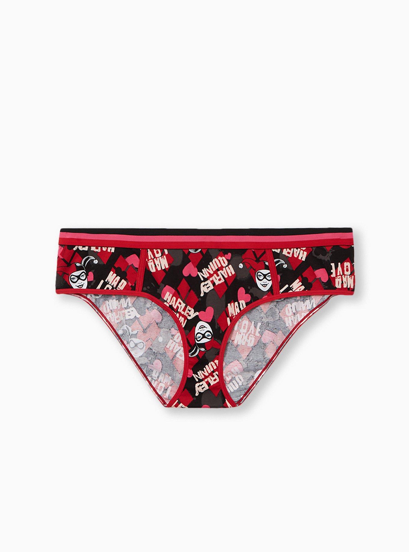 DC Comics Harley Quinn Multi Cotton Hipster Panty , , hi-res