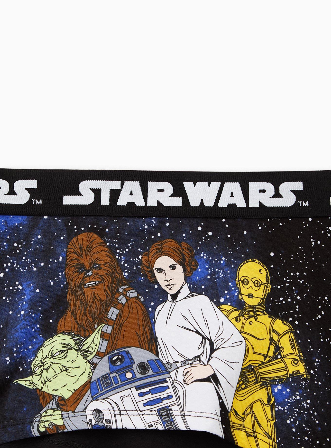 Star Wars Multi Cotton Boyshort Panty , MULTI, alternate