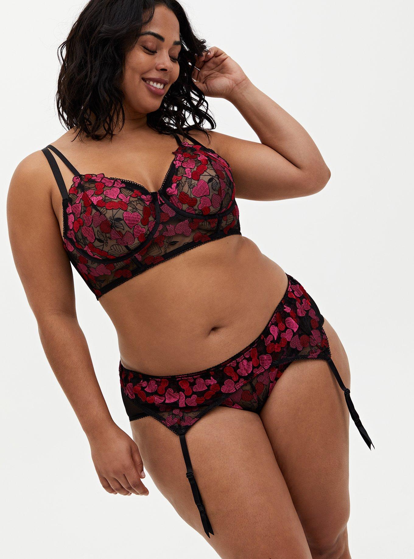garter belt plus size torrid Plus Size - Leg Garter Belt - Strappy Black