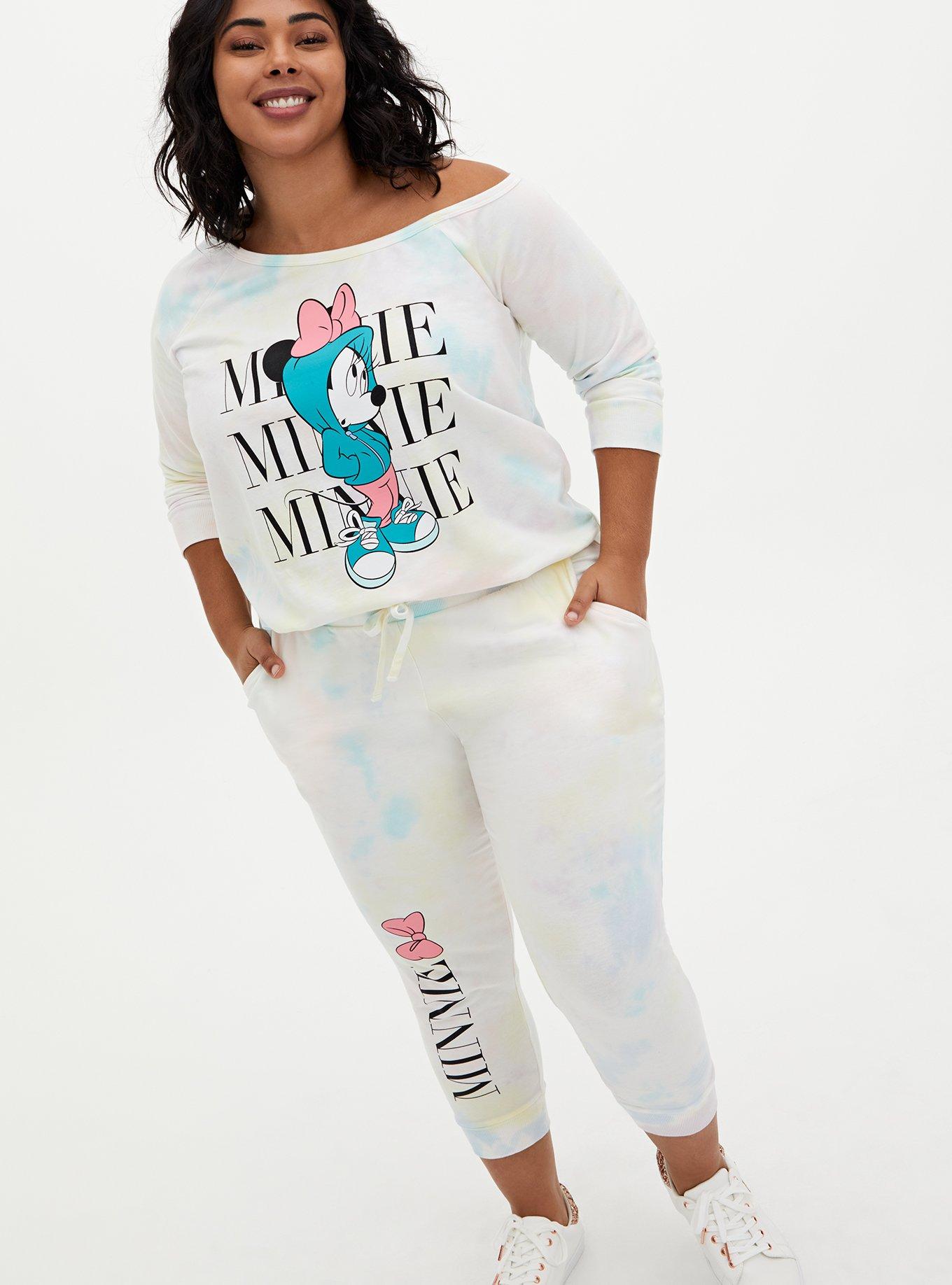 Torrid plus Disney Mickey selling and Minnie Mouse crewneck sweatshirt