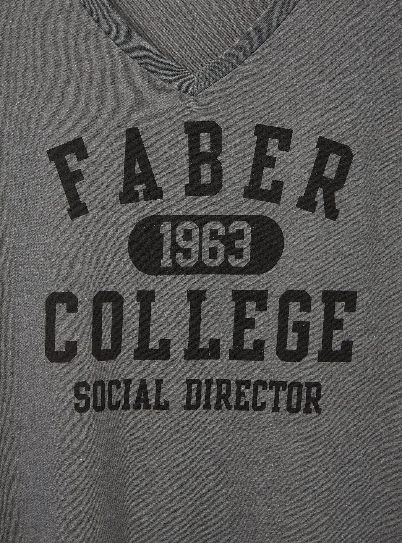 Plus Size National Lampoon's Animal House Classic Fit V-Neck Tee - Heather Grey, MEDIUM HEATHER GREY, alternate