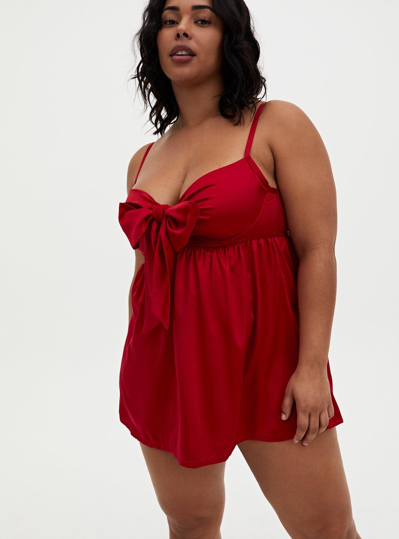 red satin babydoll dress Wine Red Mini Dress - Organza Babydoll Dress - Long Sleeve Dress