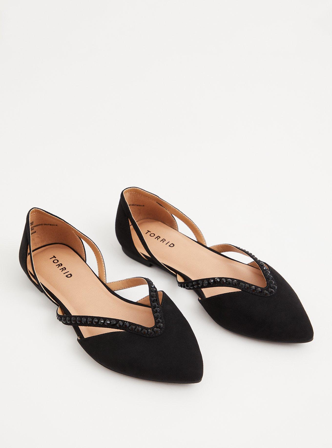 Rhinestone Pointed Flat (WW), BLACK, alternate