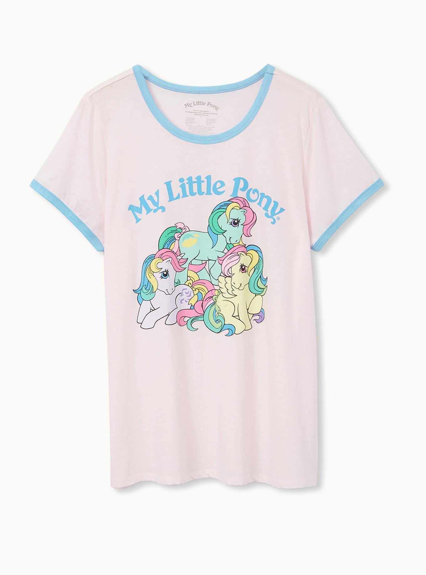 Plus Size - My Little Pony Classic Fit Ringer Tee - Pink - Torrid