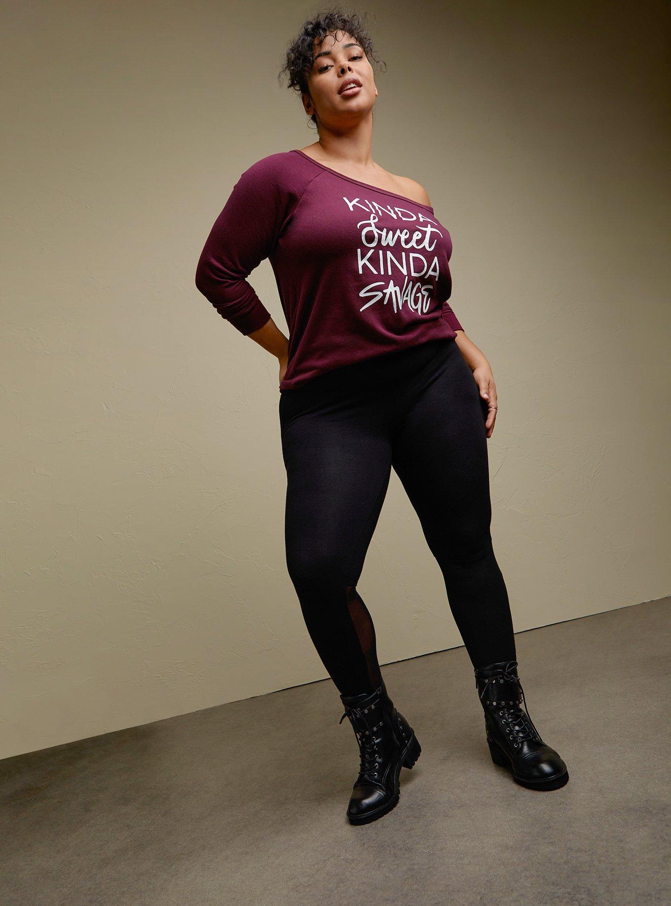 Best Plus-Size Leggings: Torrid Premium Crop Review 2021