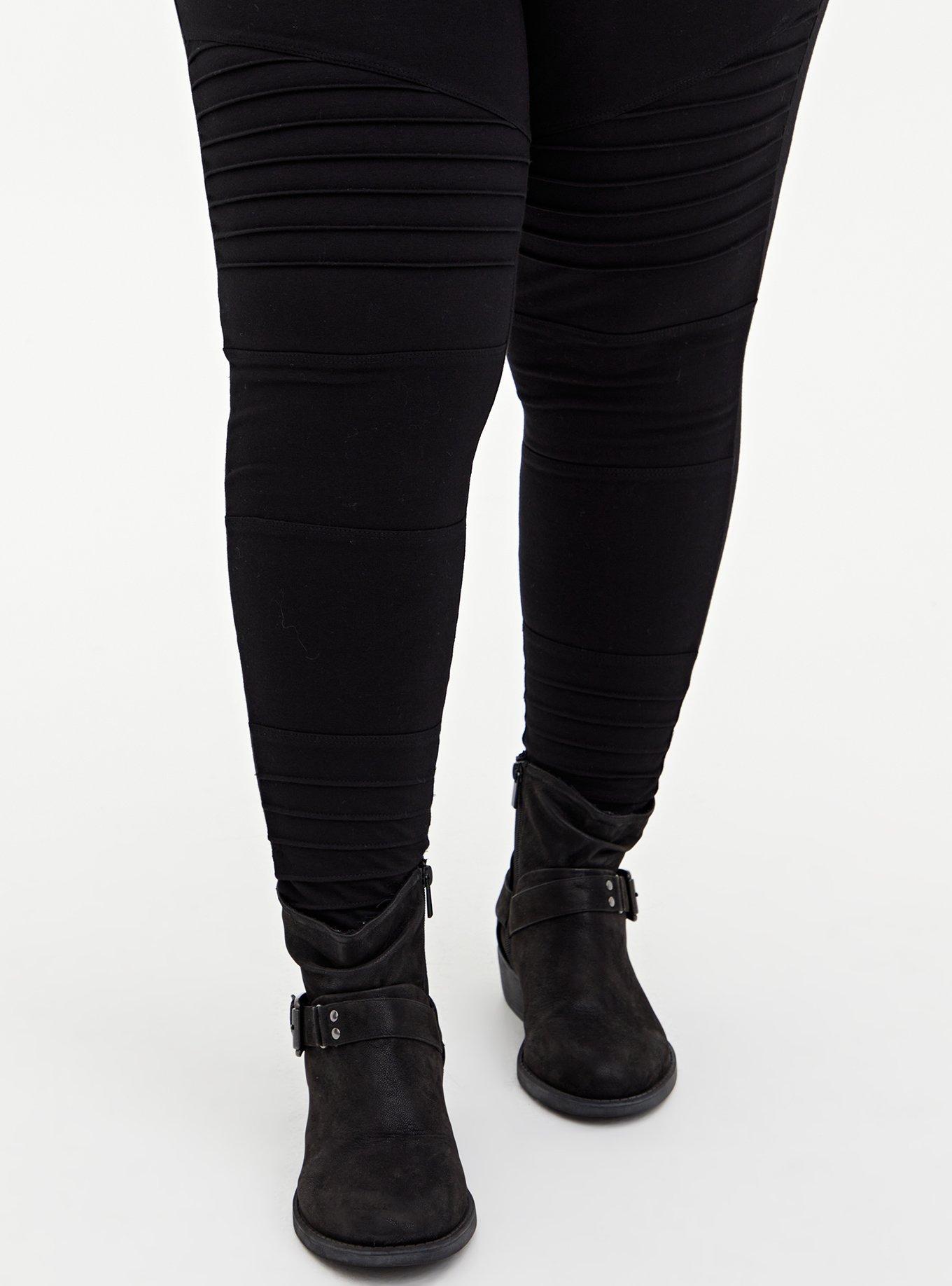 Plus Size - Maternity Legging - Moto Black - Torrid