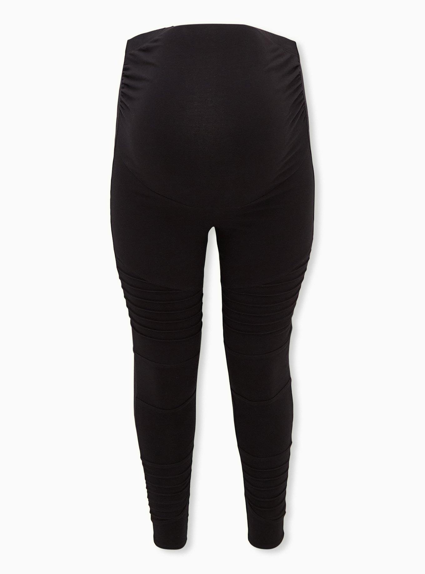 Plus Size - Maternity Legging - Moto Black - Torrid