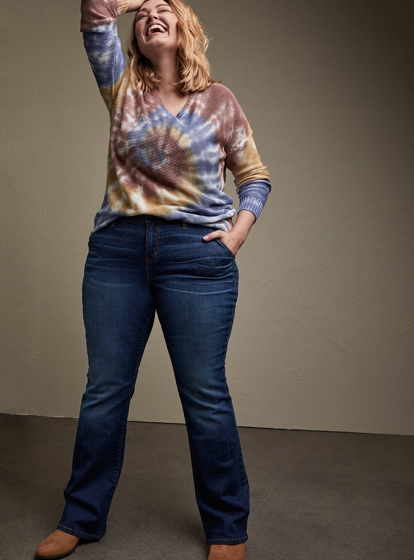 Rainbow Tie-Dye Cotton Pullover Sweater, , alternate