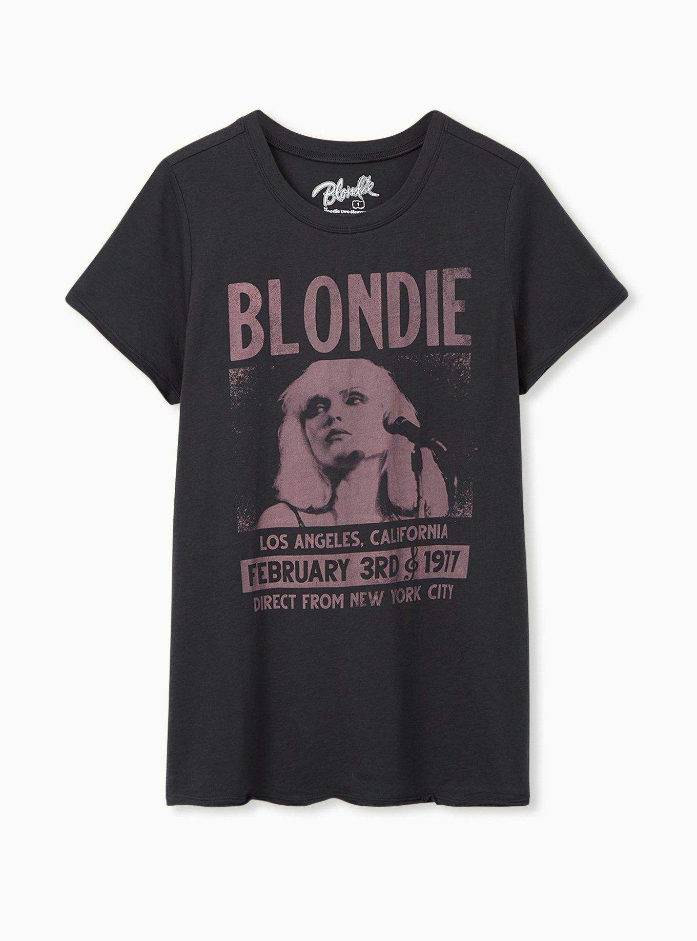 Blondie Classic Fit Crew Tee - Vintage Black, VINTAGE BLACK, hi-res