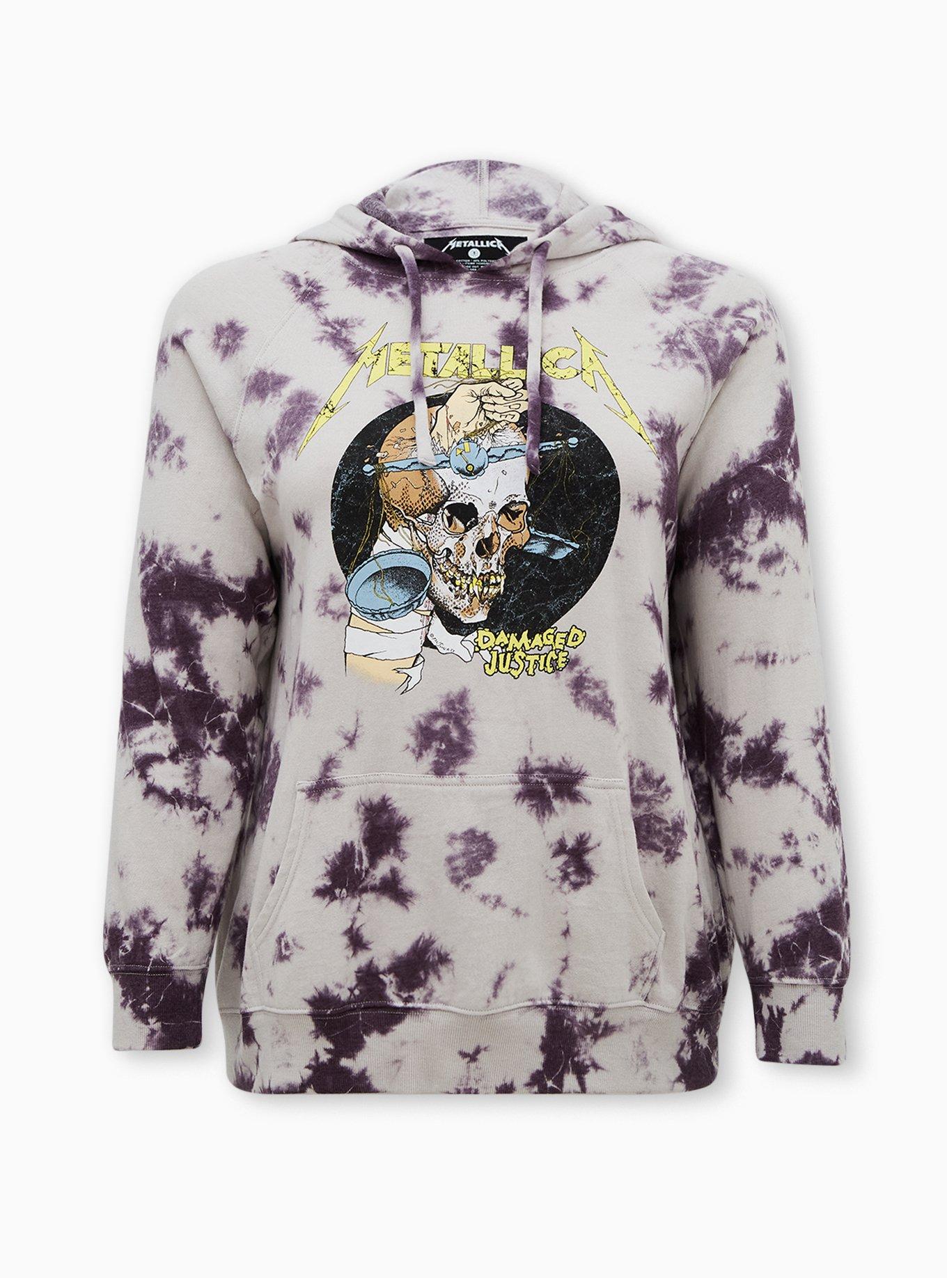 Metallica tie dye clearance hoodie