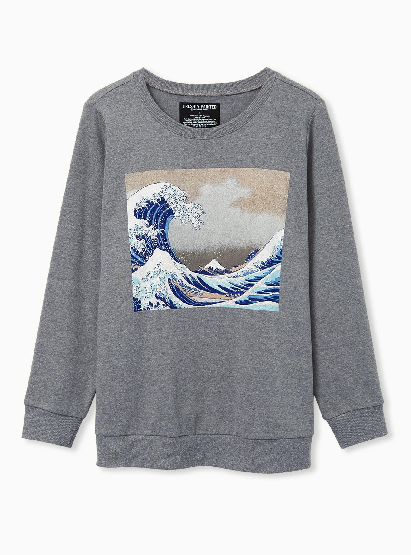 Great wave sweatshirt sales