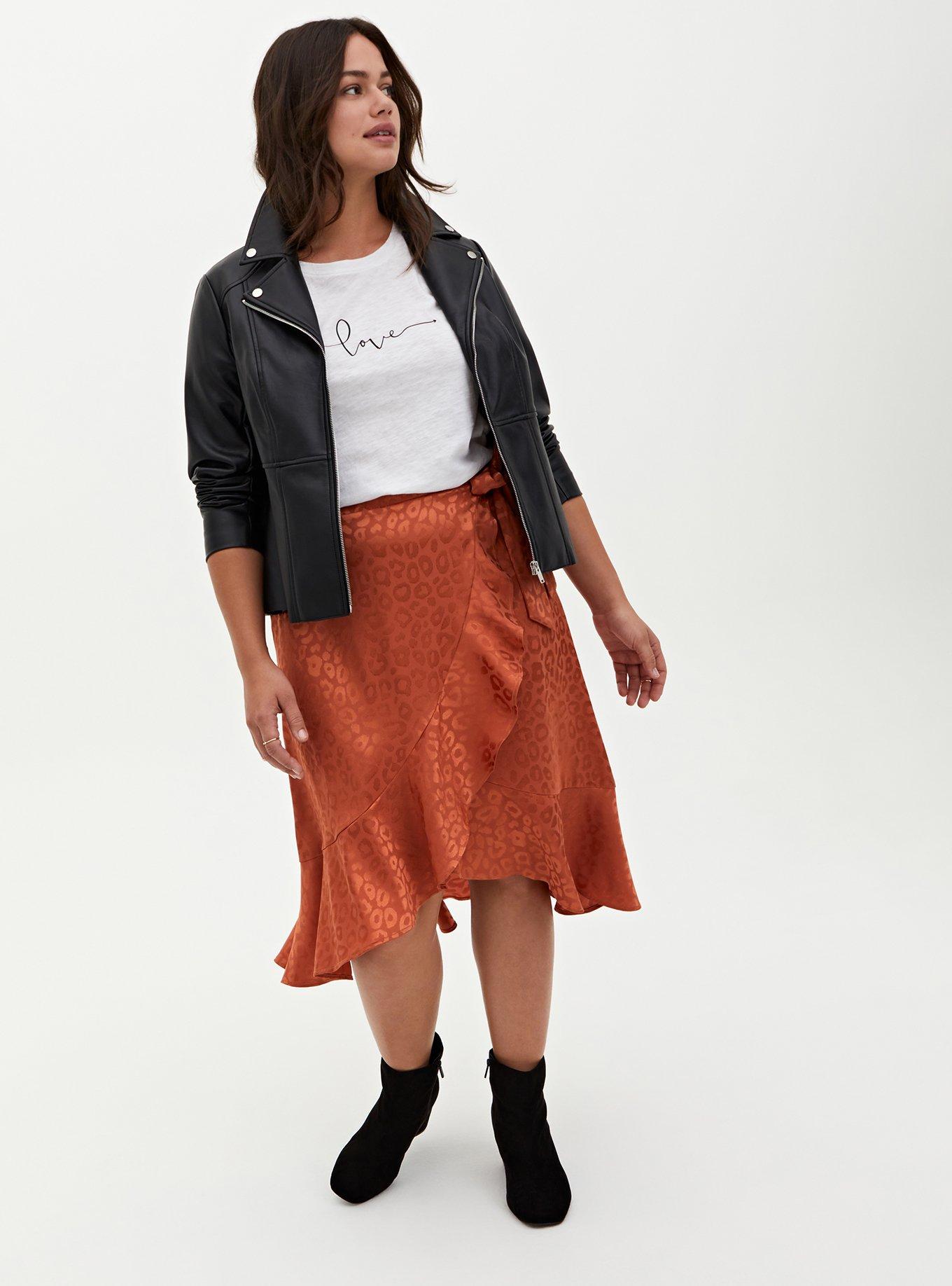 Plus Size Relaxed Tee - Heritage Slub Love White, BRIGHT WHITE, alternate