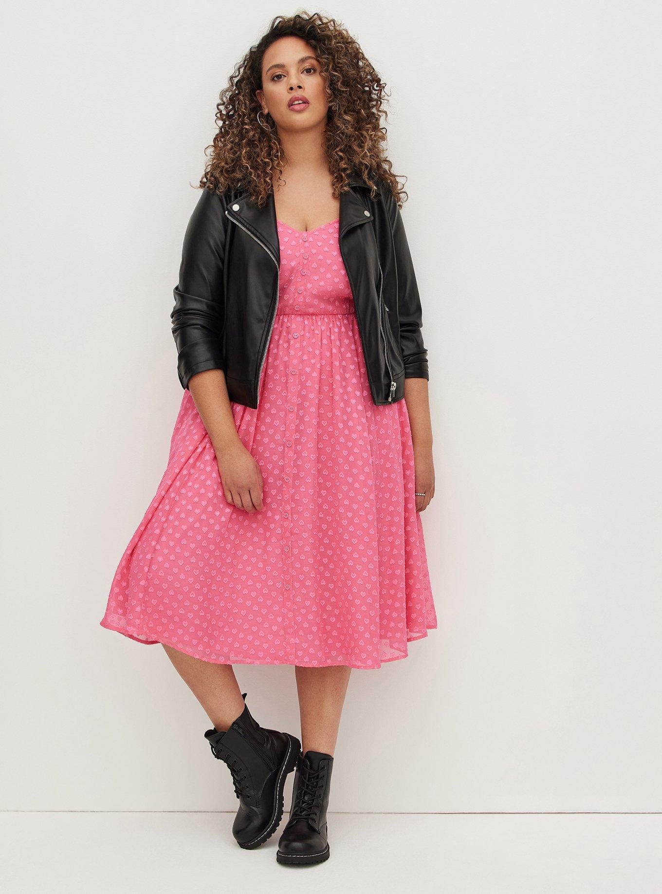 Torrid cheap pink dress