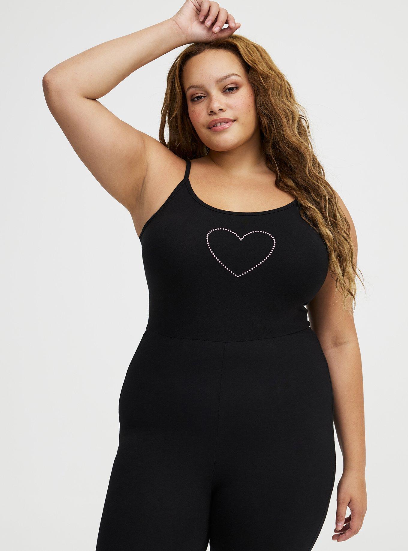 Full-Length Heart Catsuit, DEW DROP HEART, alternate