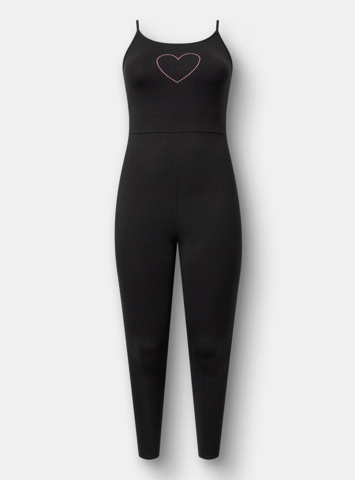 Full-Length Heart Catsuit, DEW DROP HEART, hi-res