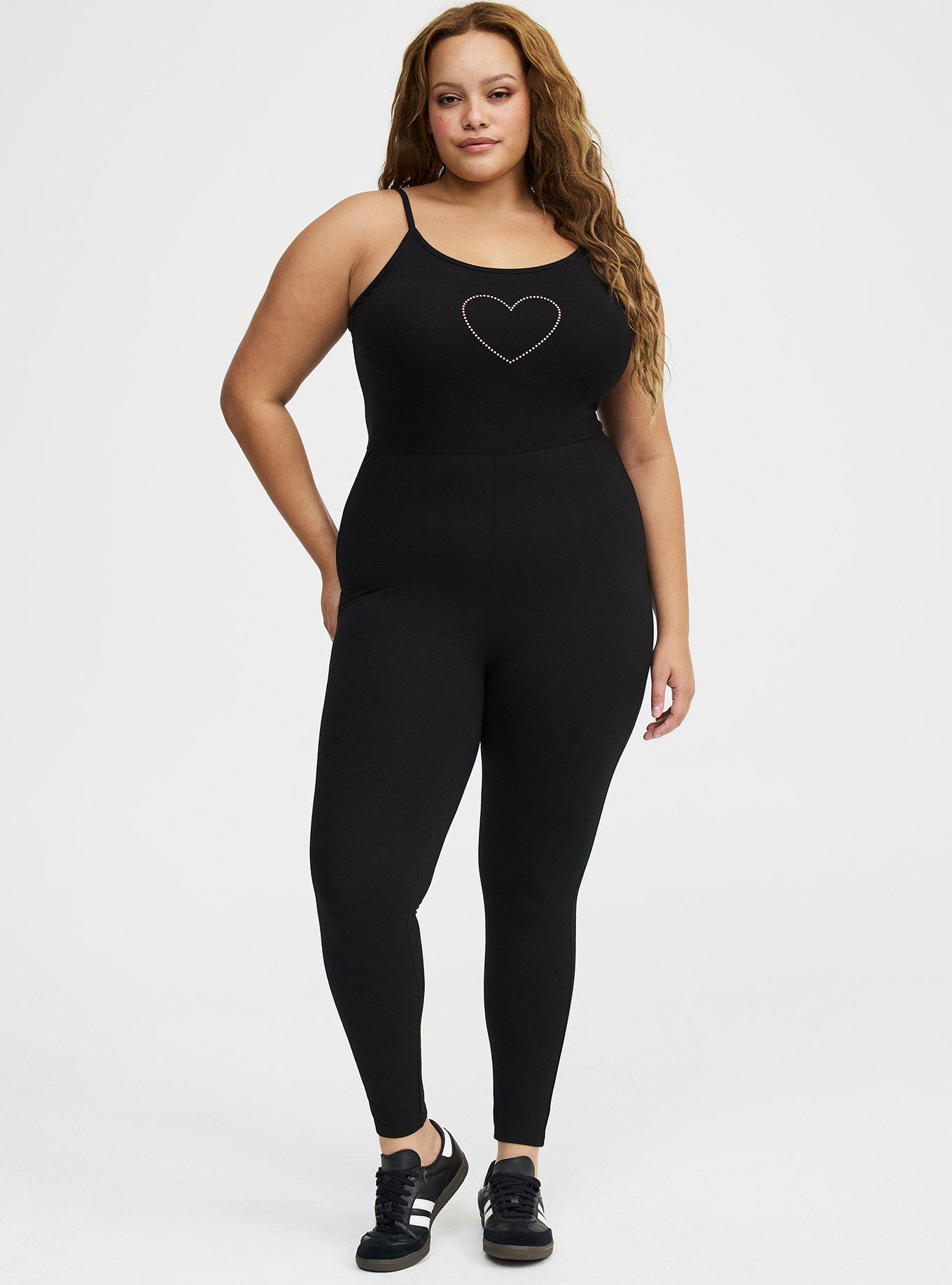 Full-Length Heart Catsuit, DEW DROP HEART, hi-res