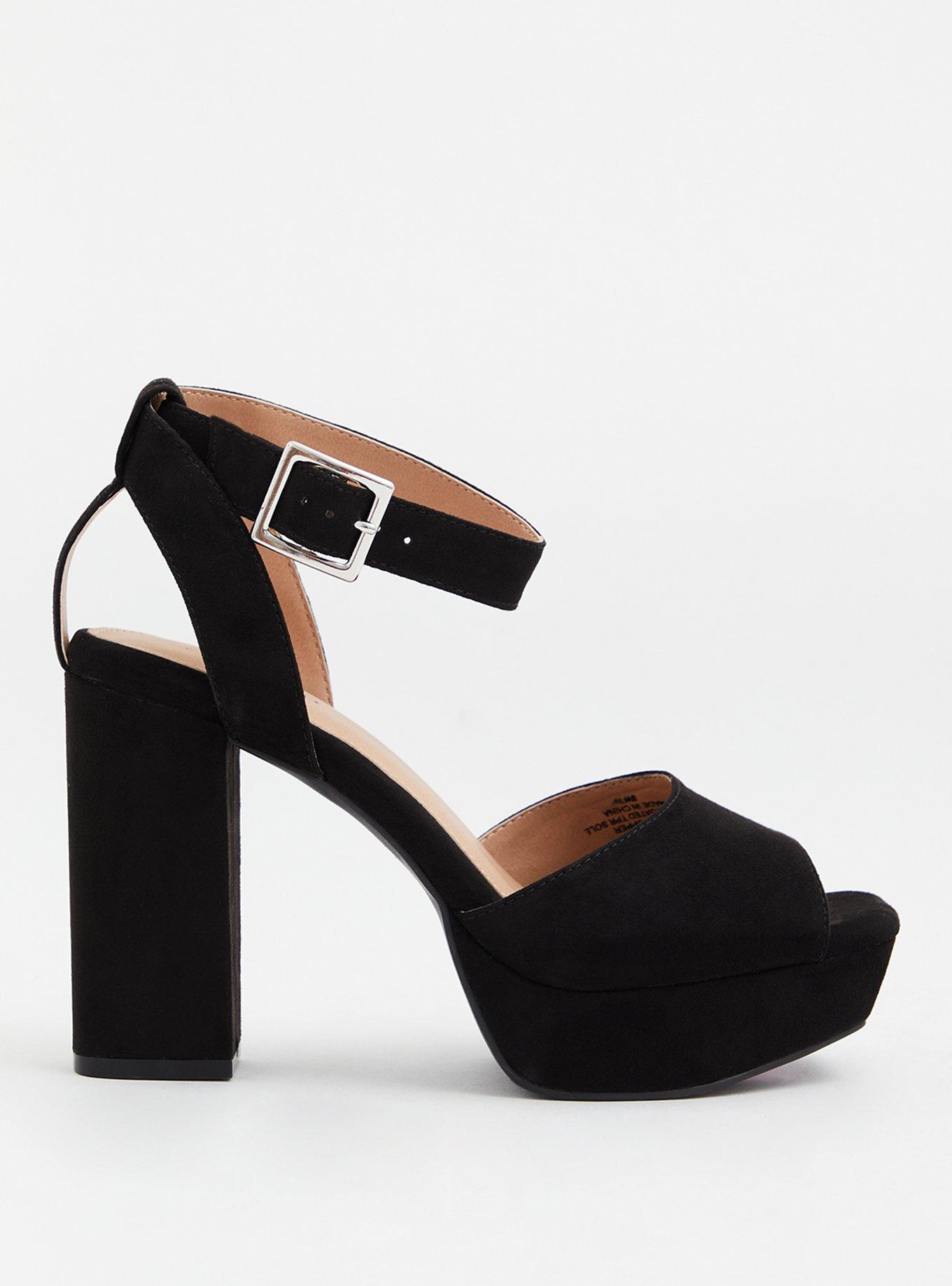 Plus Size - Crisscross Platform Heel (WW) - Torrid