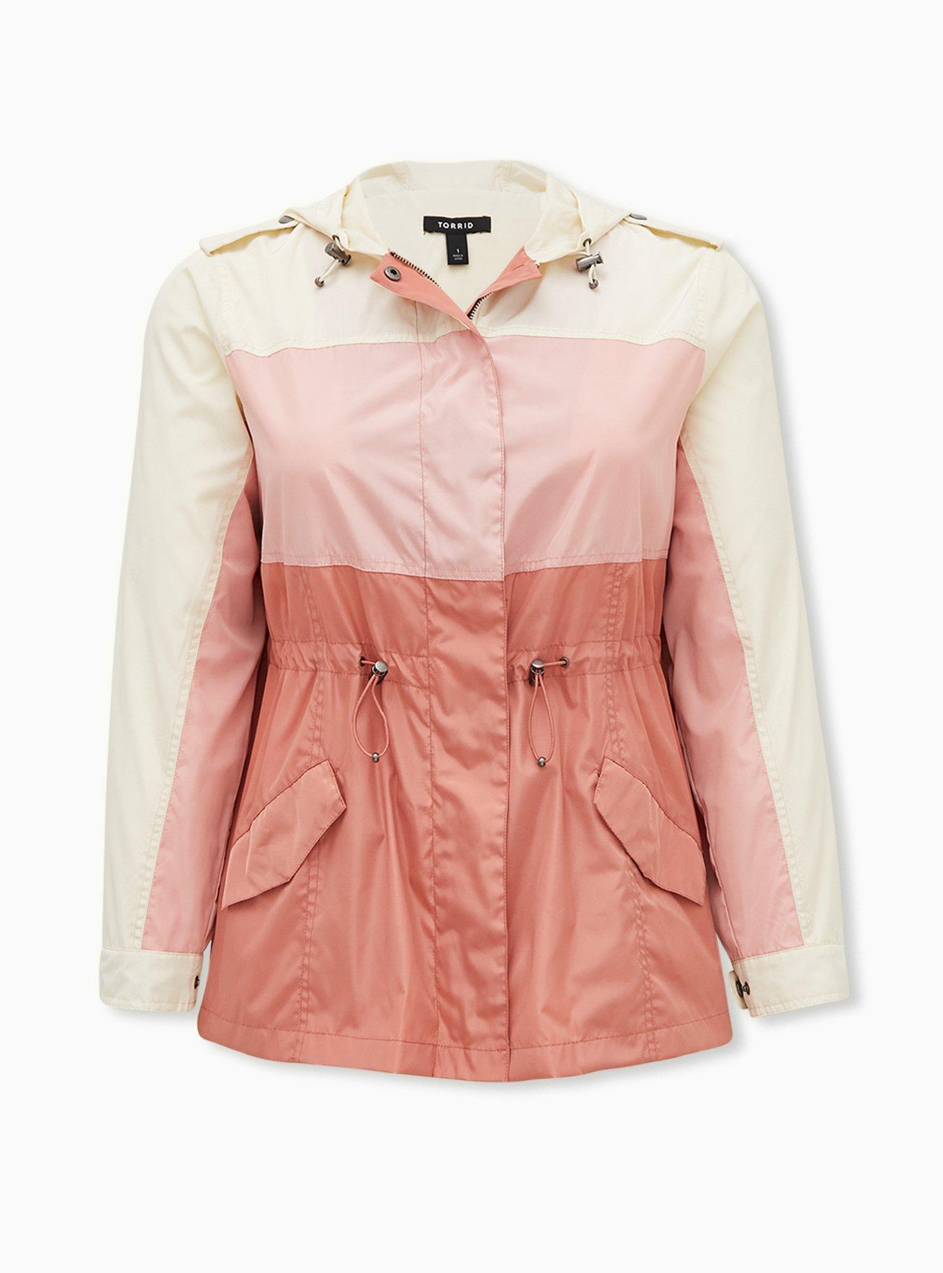 Twitch Colorblock Windbreaker Jacket, Pink/Grey, Small : :  Clothing, Shoes & Accessories