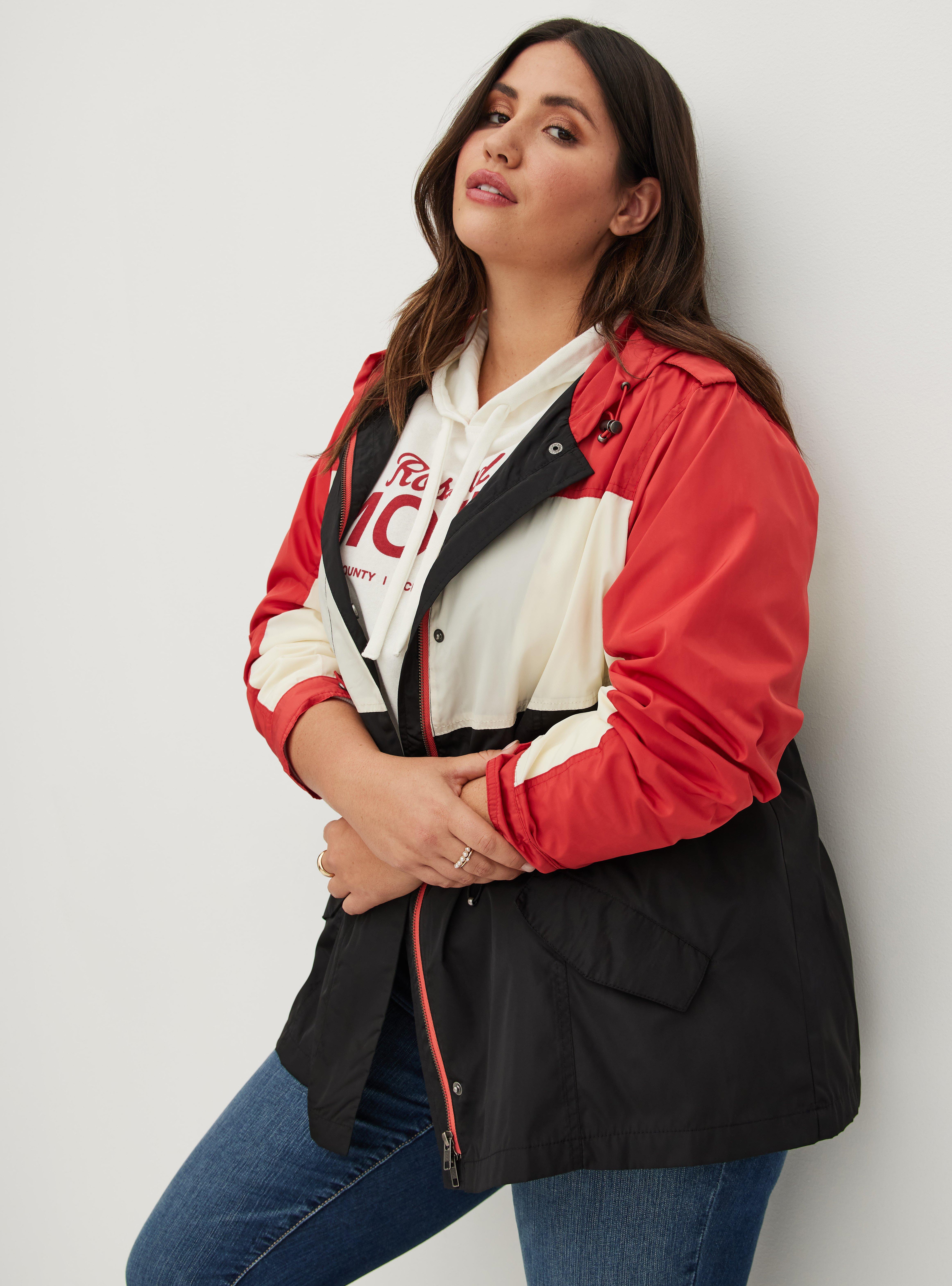 Torrid rain jacket sale