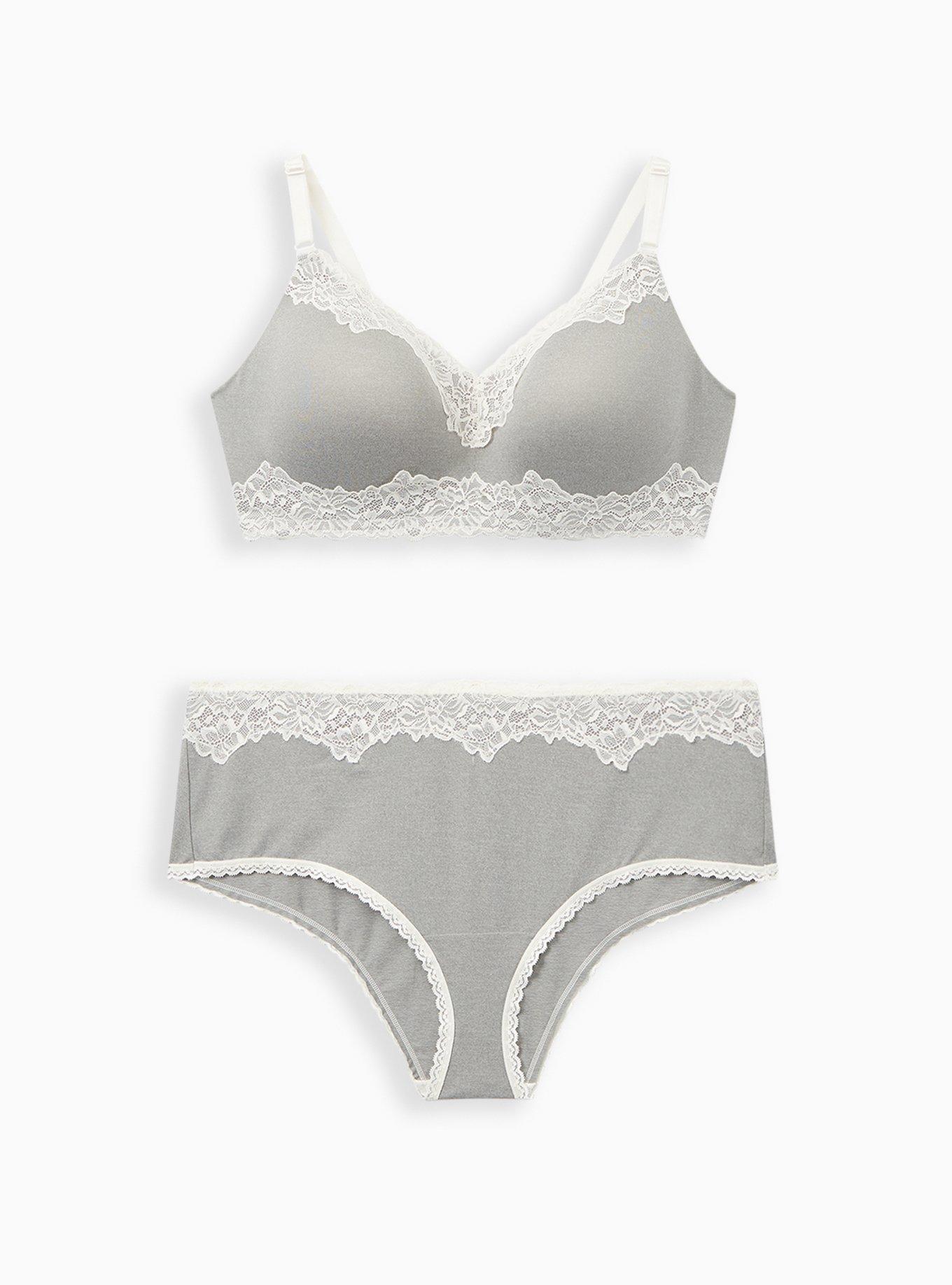 Dream Wire-Free Bra, HEATHER GREY, alternate
