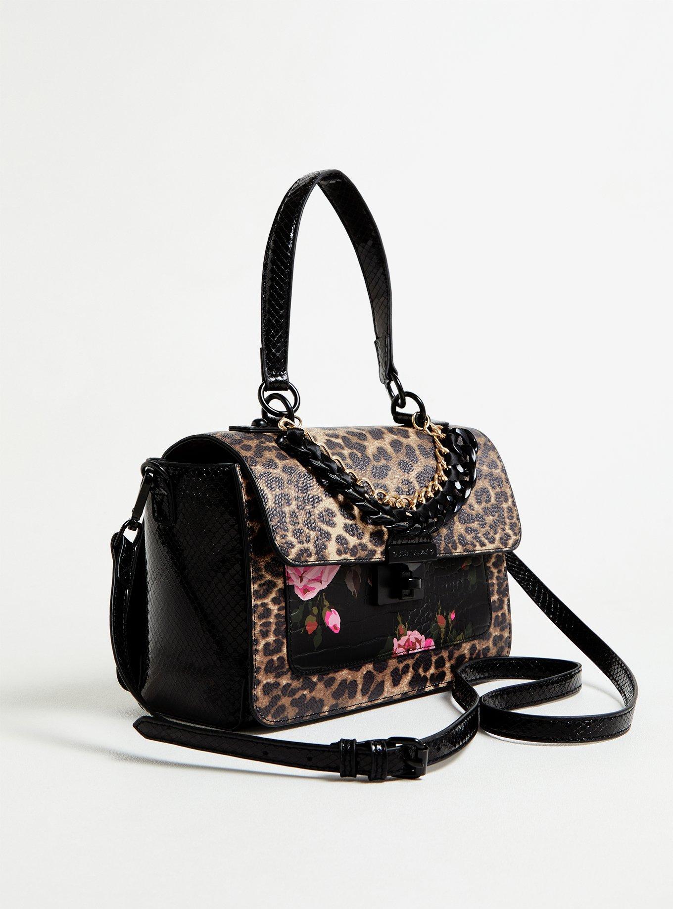 Plus Size - Betsey Johnson Satchel Bag - Plaid Floral - Torrid