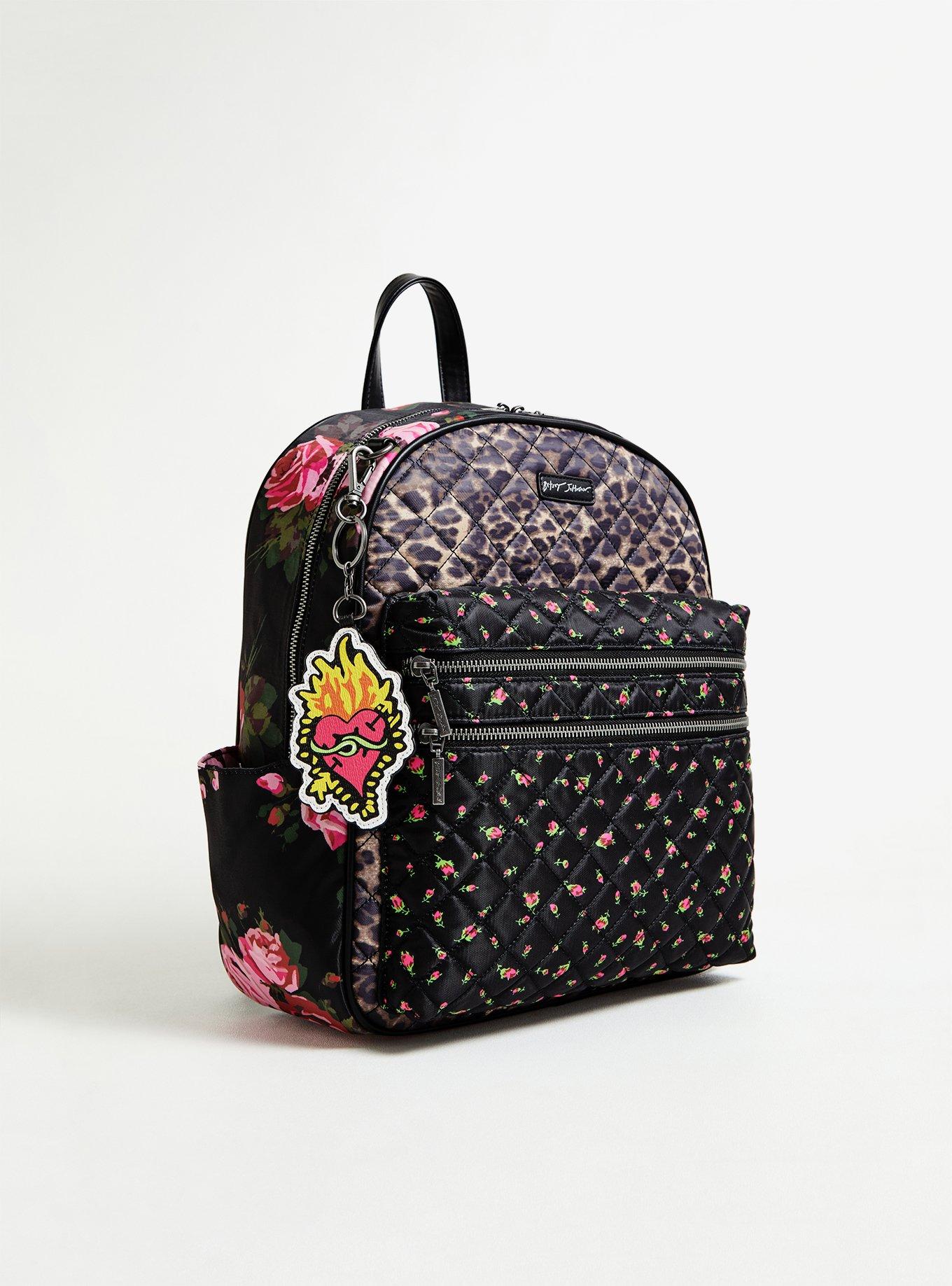 Betsey johnson shop baseball backpack marshalls