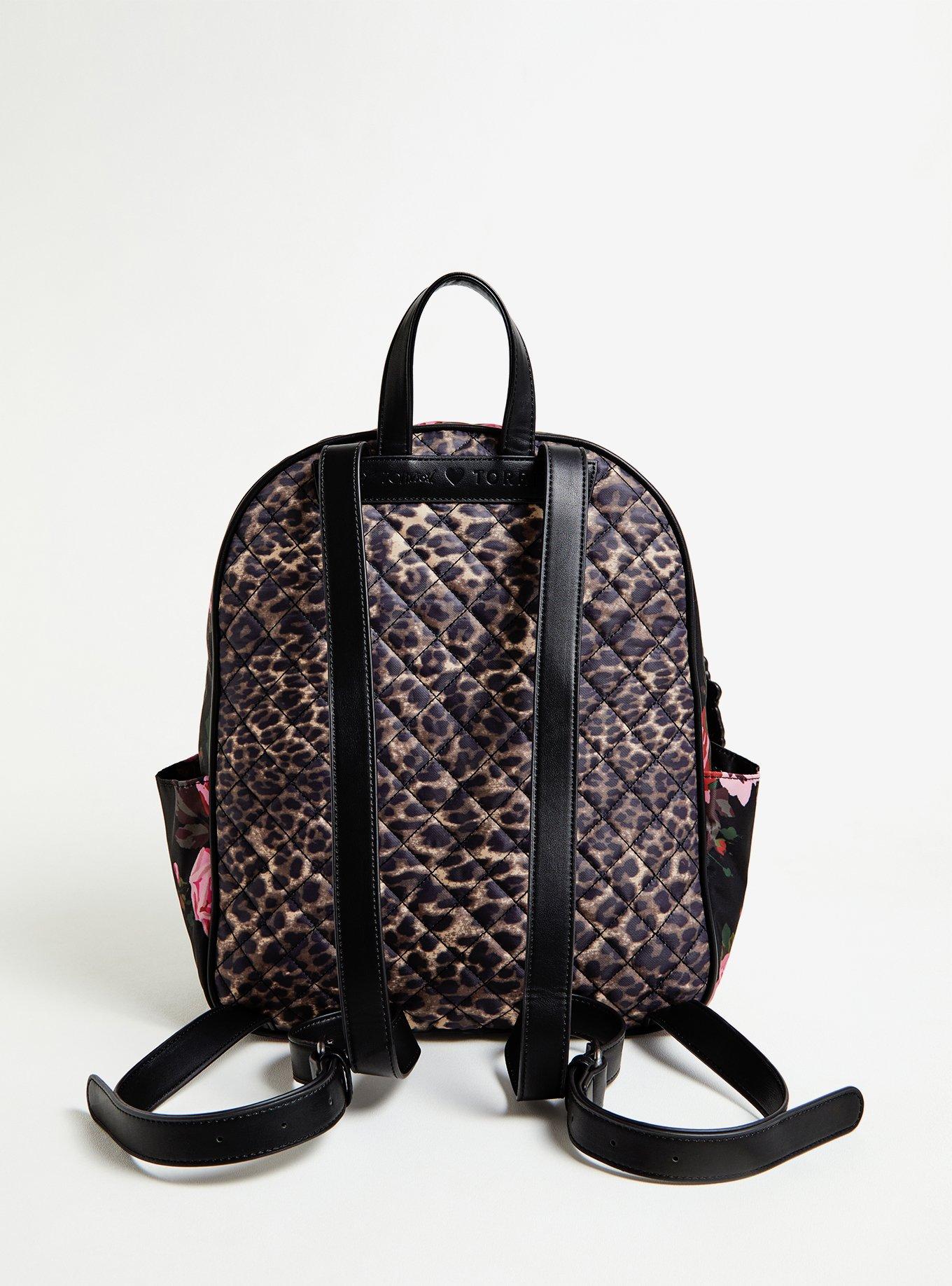 LV PURPLE LEOPARD BACKPACK