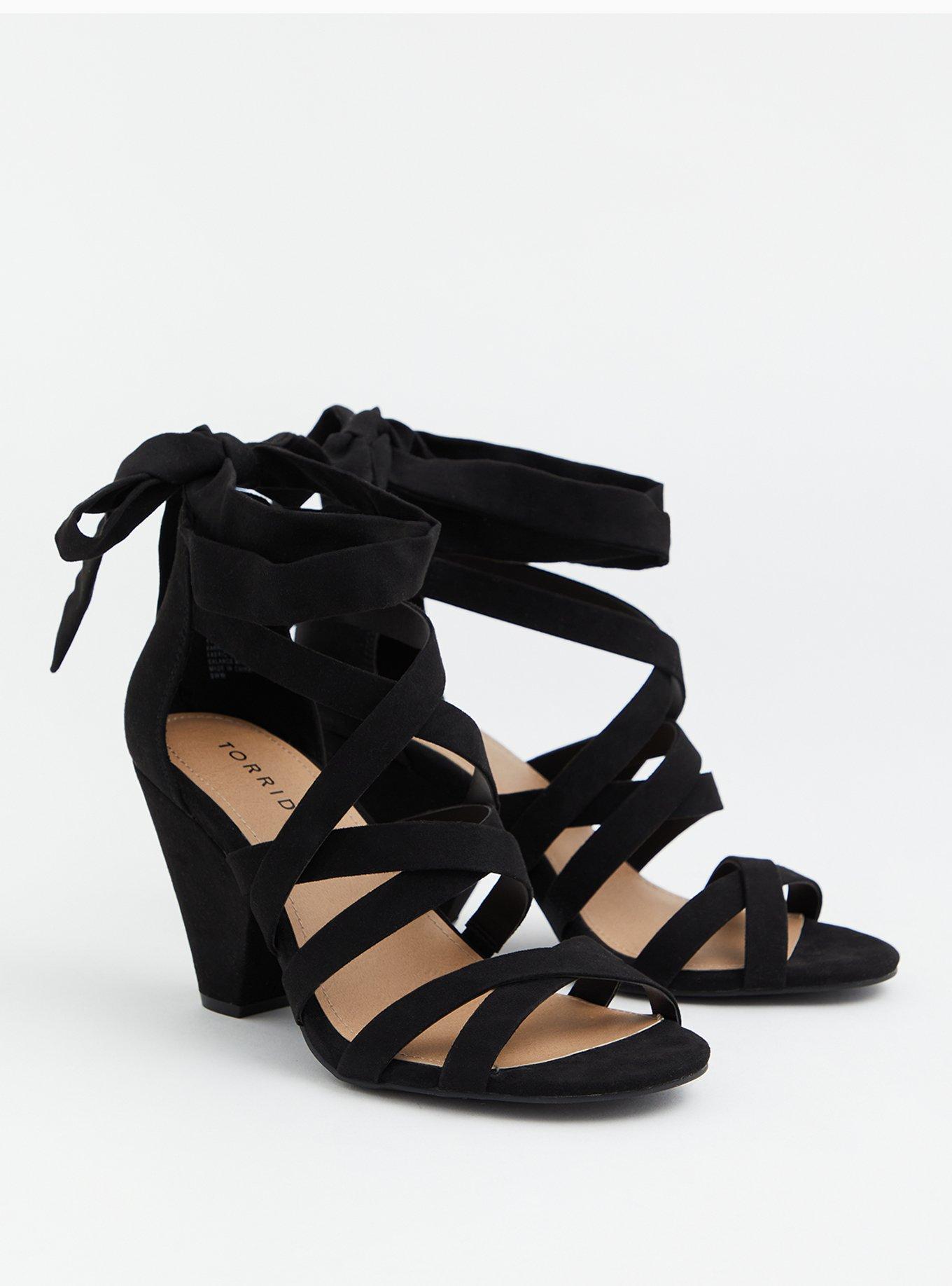 Black Transparent Heels Black Heels Wedding Shoes Ankle -  Israel