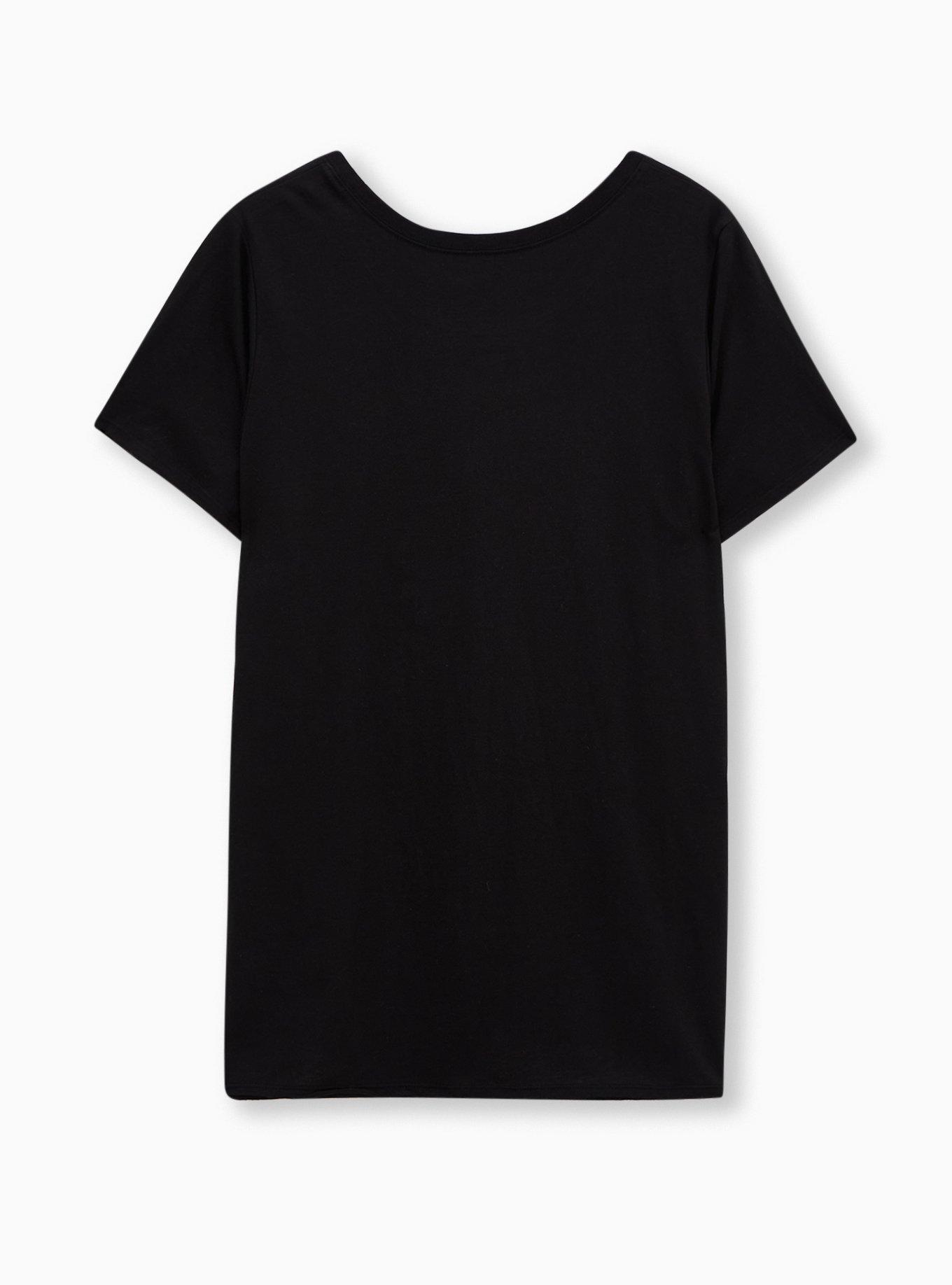 Classic Fit Crew Tee - Mary J Blige Black , DEEP BLACK, alternate